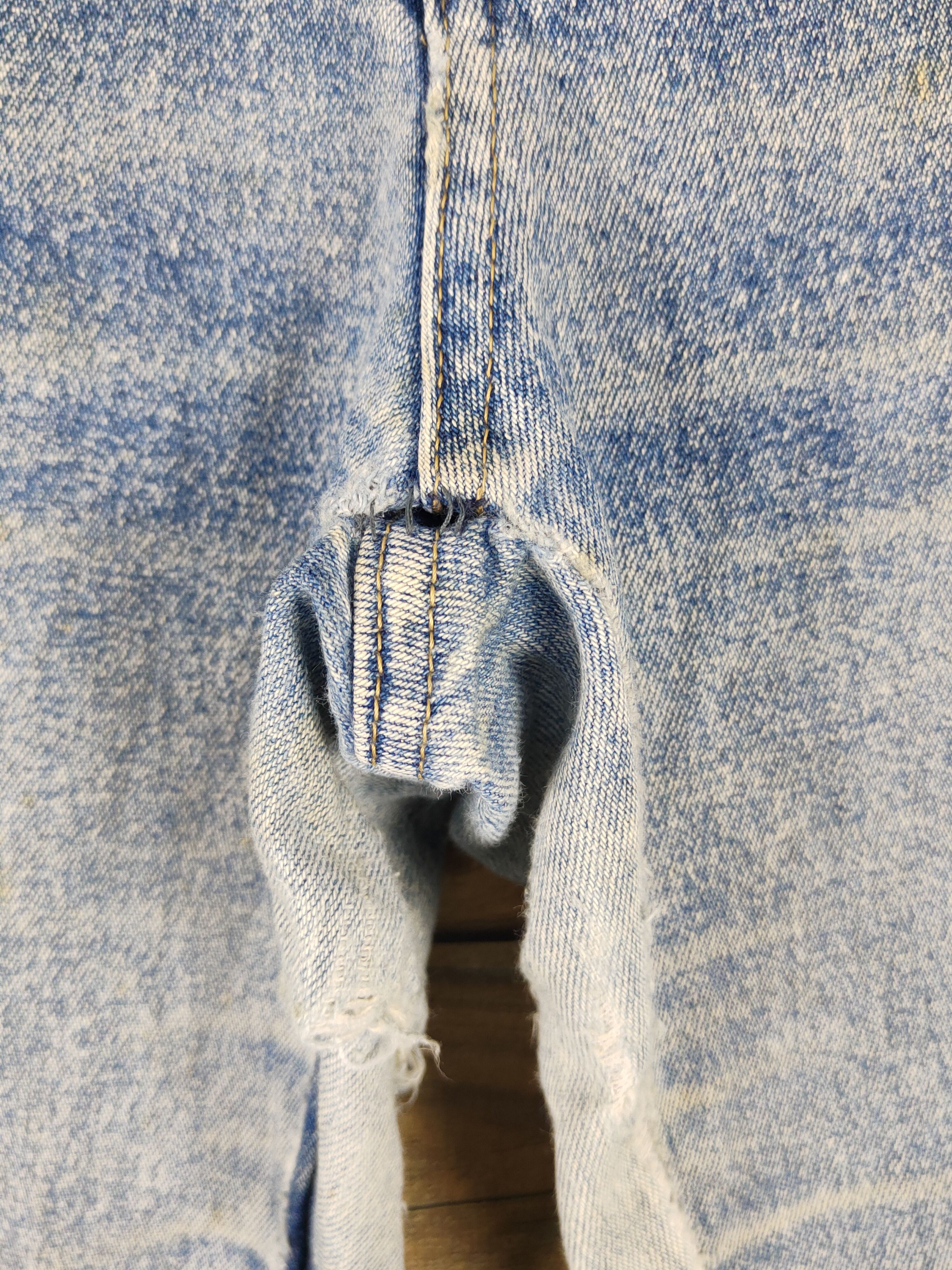 Japanese Brand Japanese Brand Blue Distressed Ripped Jeans #W1707 Size US 28 / EU 44 - 7 Thumbnail