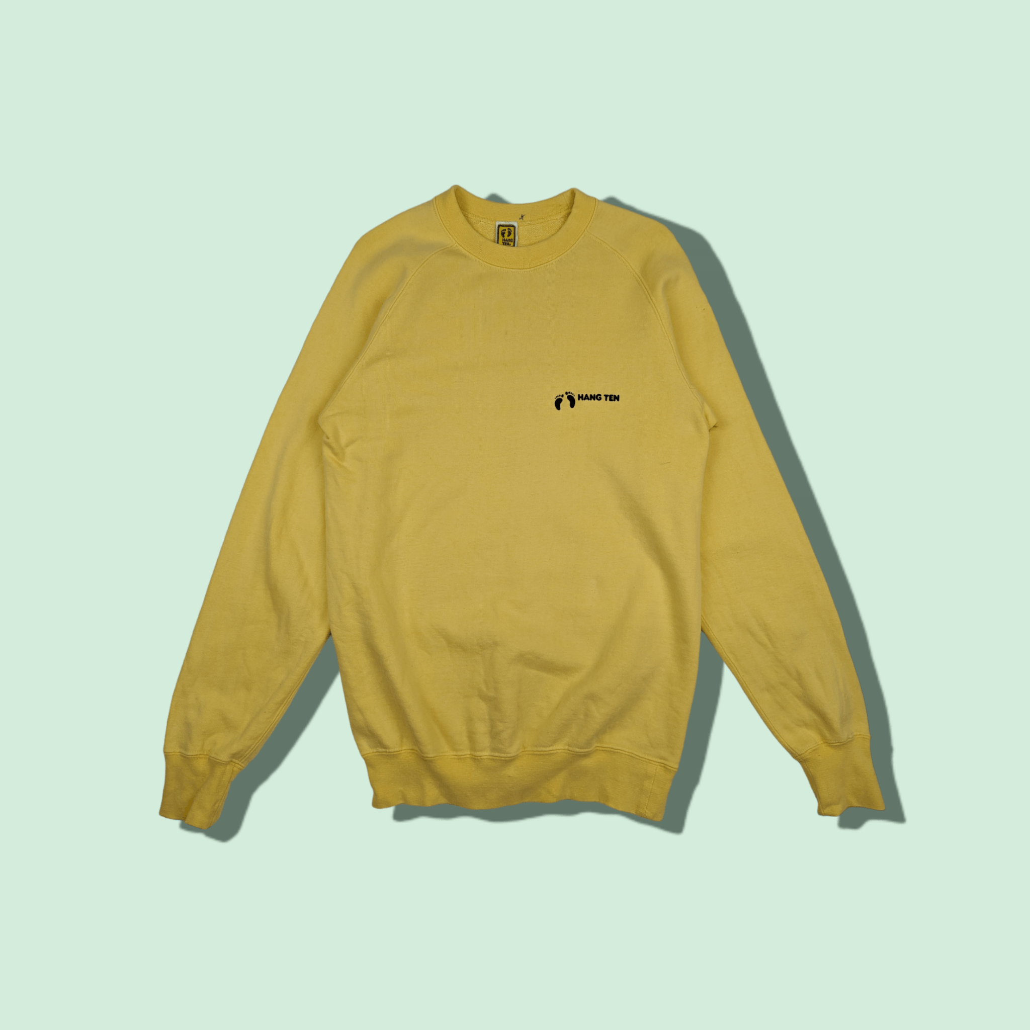 Hang Ten Vintage 80's HANG TEN Plain Crewneck Jumper Sweatshirt Size US XS / EU 42 / 0 - 1 Thumbnail