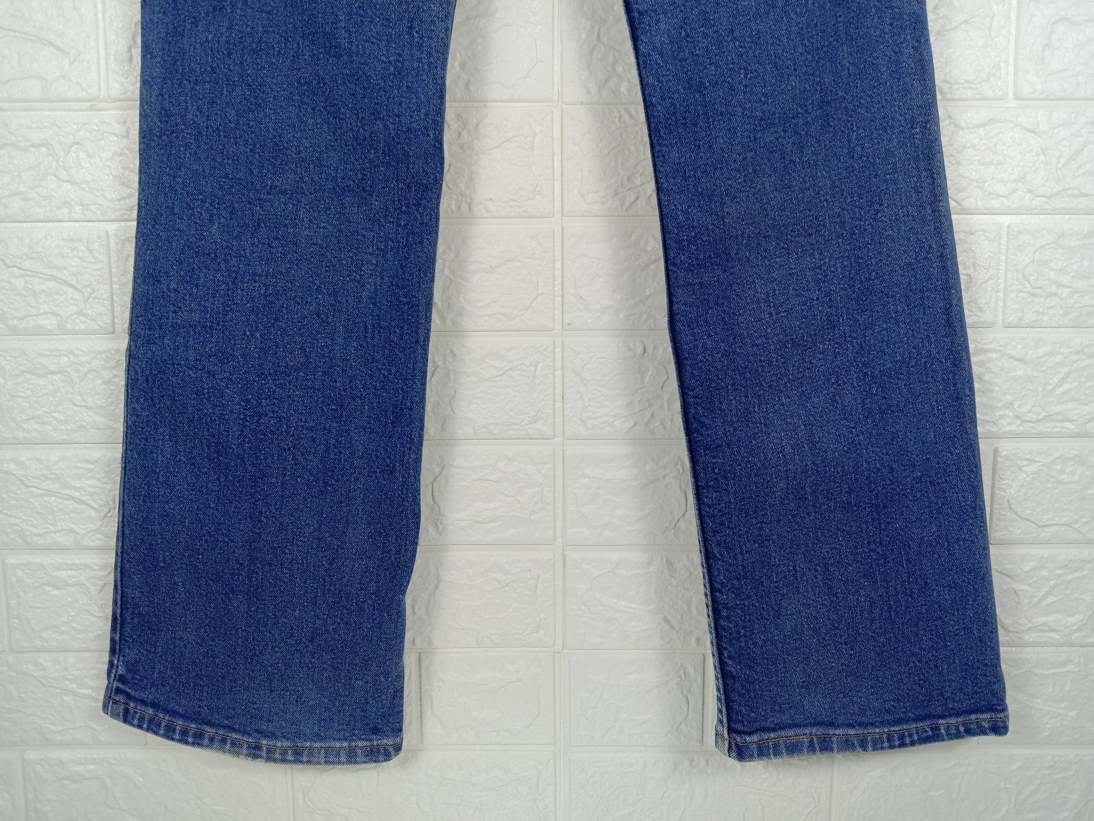 Levi's Vintage 90s Levi's 517 Flare Jeans Blue Wash Denim Size 32" / US 10 / IT 46 - 8 Thumbnail