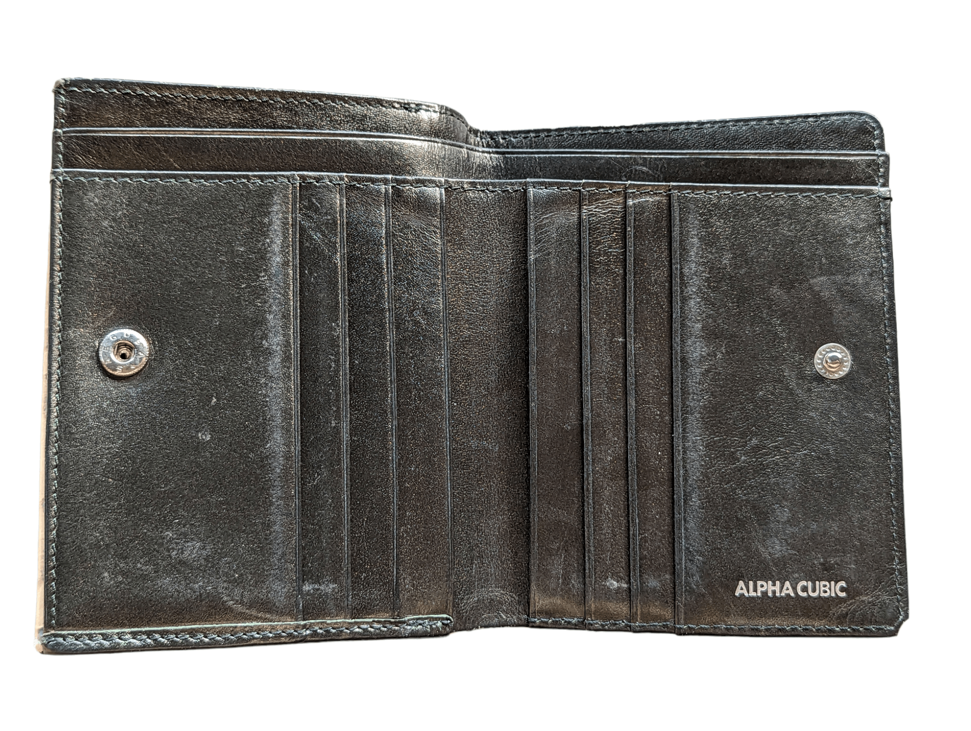 Japanese Brand ALPHA CUBE CARDHOLDER WALLET PURSE Size ONE SIZE - 7 Thumbnail