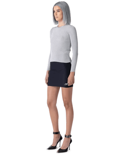 Balenciaga o1y0625 Sweater in Silver Size XS / US 0-2 / IT 36-38 - 5 Thumbnail