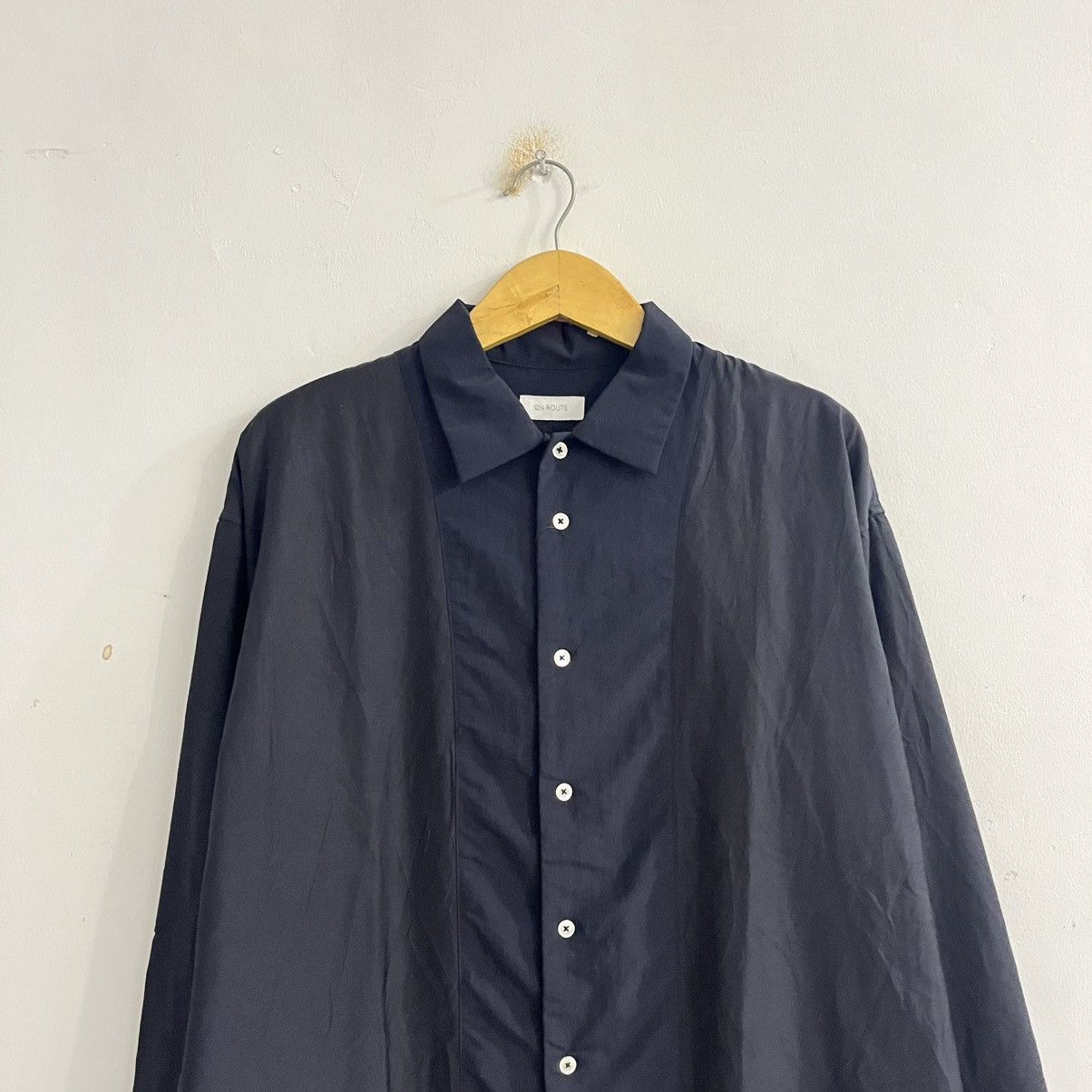 Issey Miyake En Route - Layered Ls Button Up Shirt Size US L / EU 52-54 / 3 - 2 Thumbnail