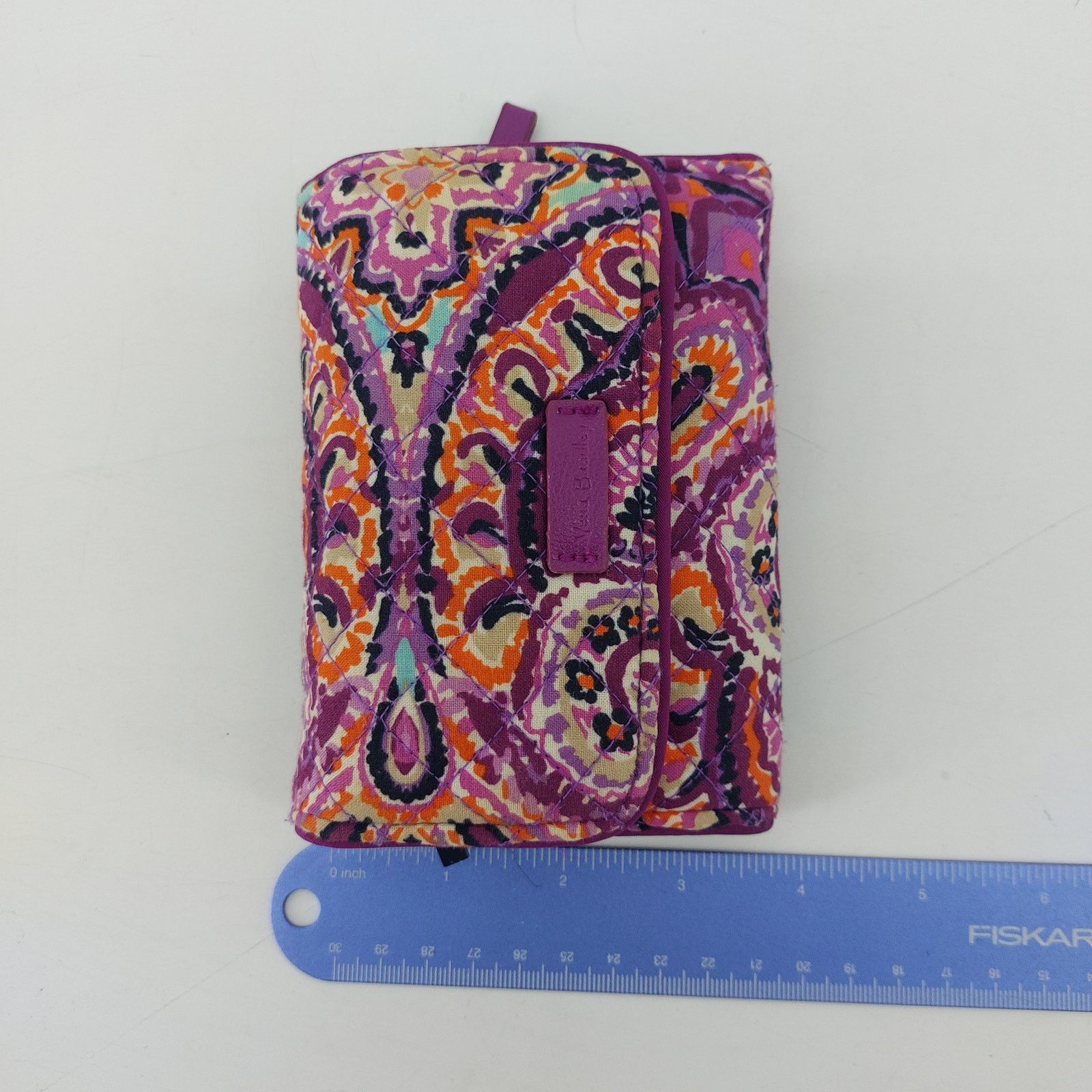 Vera Bradley Vera Bradley Purple RFID Riley Compact Wallet Trifold Casual Size ONE SIZE - 8 Thumbnail