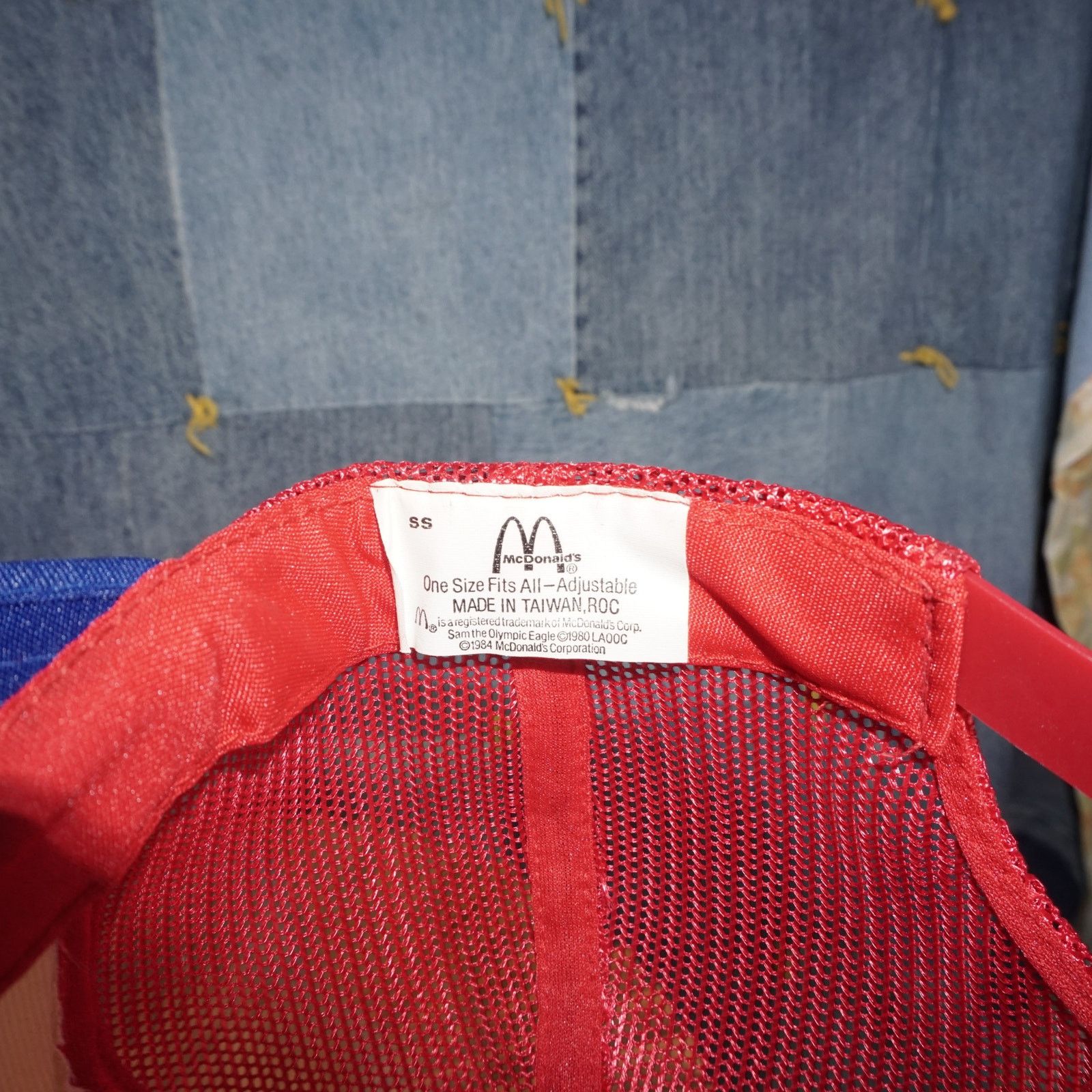 Vintage OFSA - Vintage / Y2K 80's USA Olympic McDonalds Trucker Hat Size ONE SIZE - 6 Thumbnail