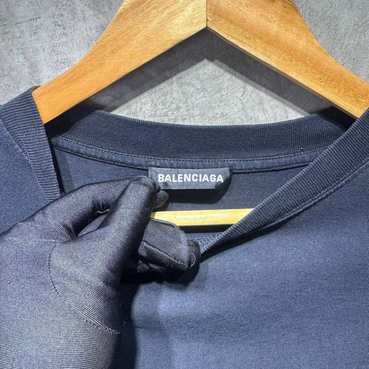 Balenciaga Balenciaga “I Love Techno” Embroidered tee Size US XL / EU 56 / 4 - 4 Thumbnail