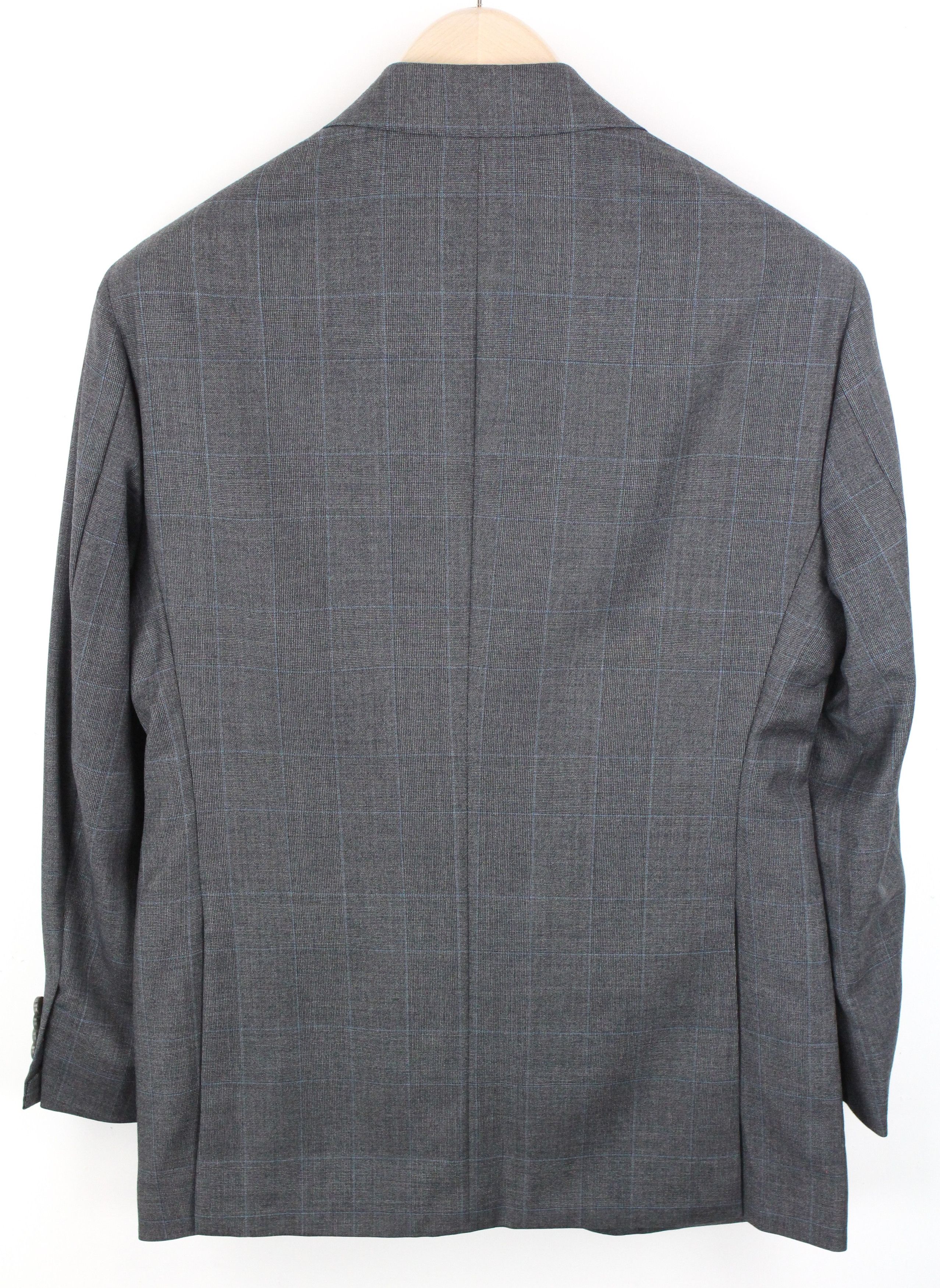 Suitsupply LAZIO UK36 Grey Wool Checked Blazer 61908 Size 36R - 4 Thumbnail