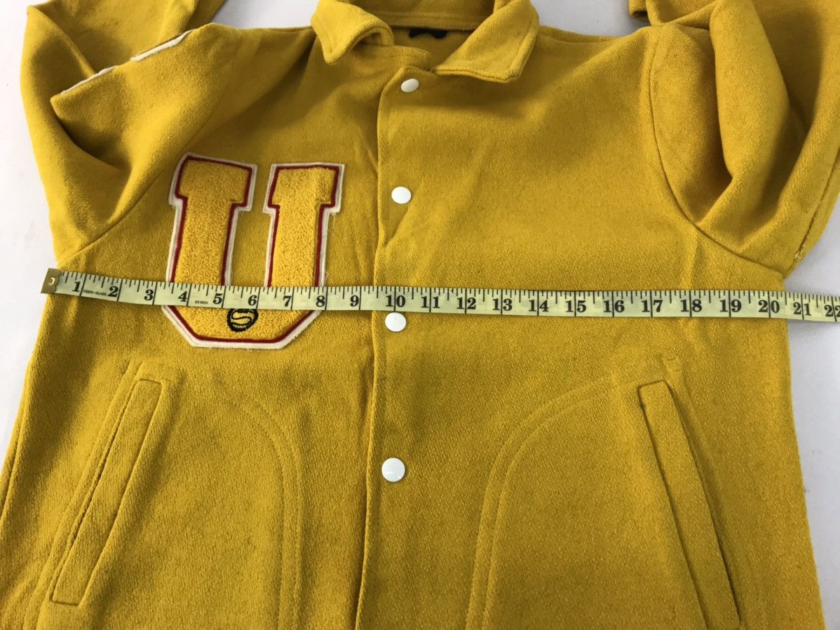 Vintage Brent Prep Montgomery Snap Varsity Jacket Heavy Wool Sleeve Size US M / EU 48-50 / 2 - 8 Thumbnail