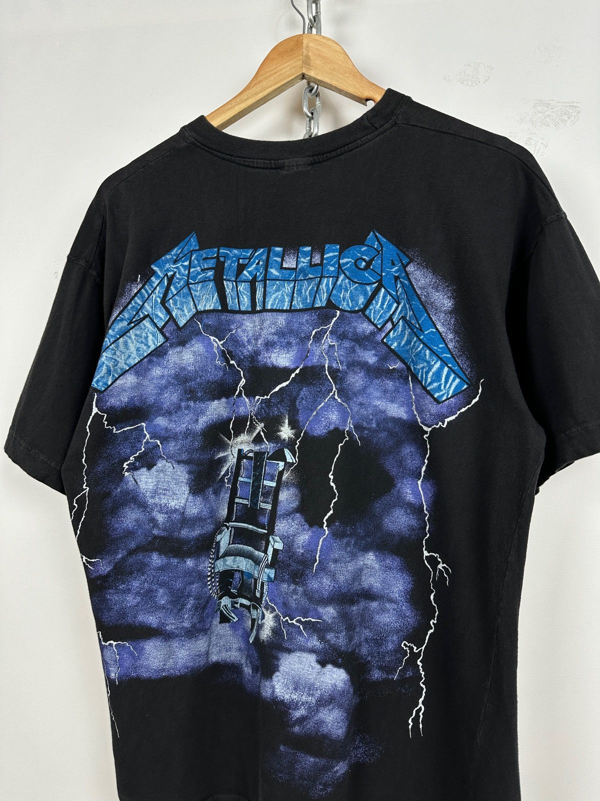 Band Tees Vintage Metallica Empire Lightning Band T-Shirt Size US L / EU 52-54 / 3 - 12 Thumbnail