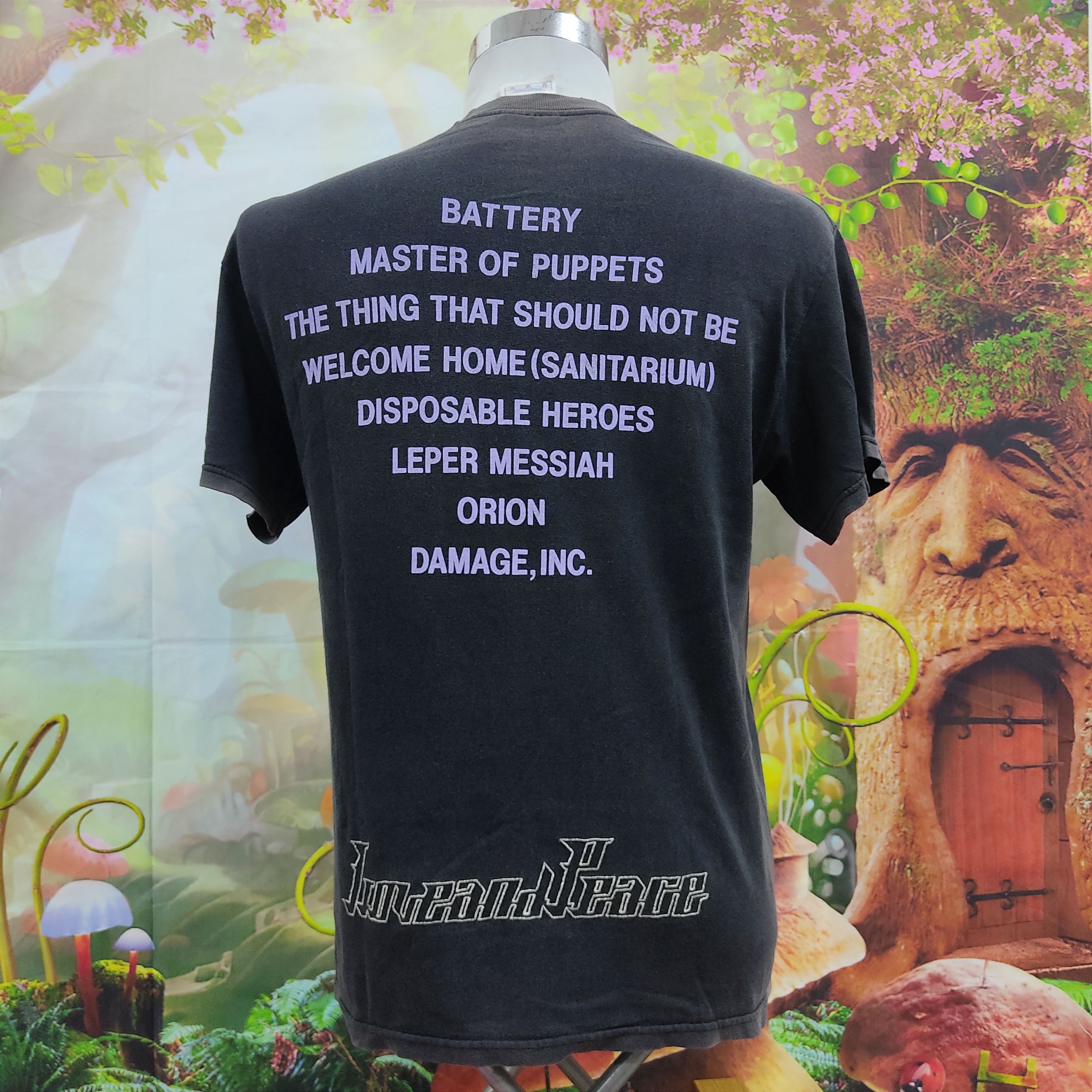 Band Tees × Metallica × Vintage Vtg 1994 METALLICA Master of Puppets Faded Distressed Tee Size US M / EU 48-50 / 2 - 5 Thumbnail