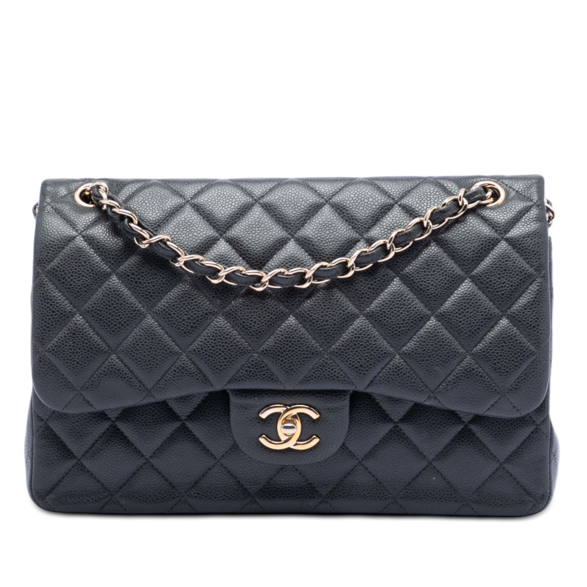 Chanel Chanel Jumbo Classic Caviar Double Flap Size ONE SIZE - 1 Thumbnail