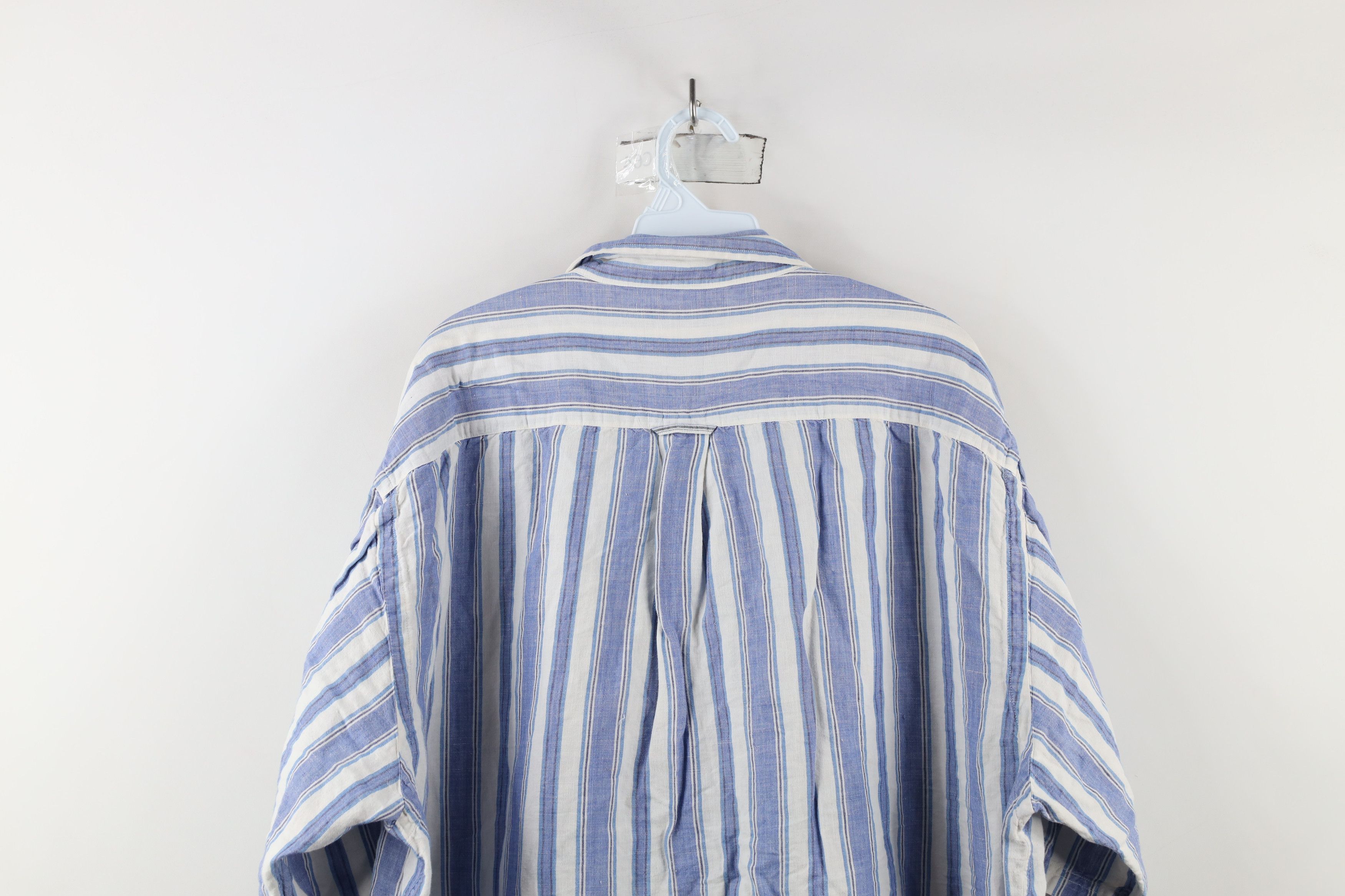Fila × Vintage Vintage 90s Fila Sport Striped Short Sleeve Button Shirt Size US XL / EU 56 / 4 - 13 Thumbnail