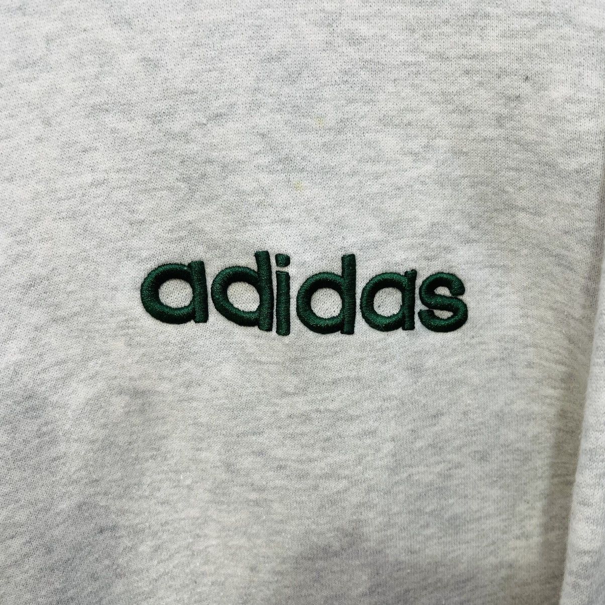 Adidas Vintage adidas 90's logo embroidery sweatshirt very nice! Size US L / EU 52-54 / 3 - 4 Thumbnail