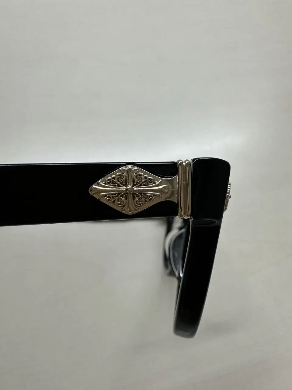 Chrome Hearts Chrome Hearts PETER ARNELL BK/GP Glasses Frame Size ONE SIZE - 8 Thumbnail