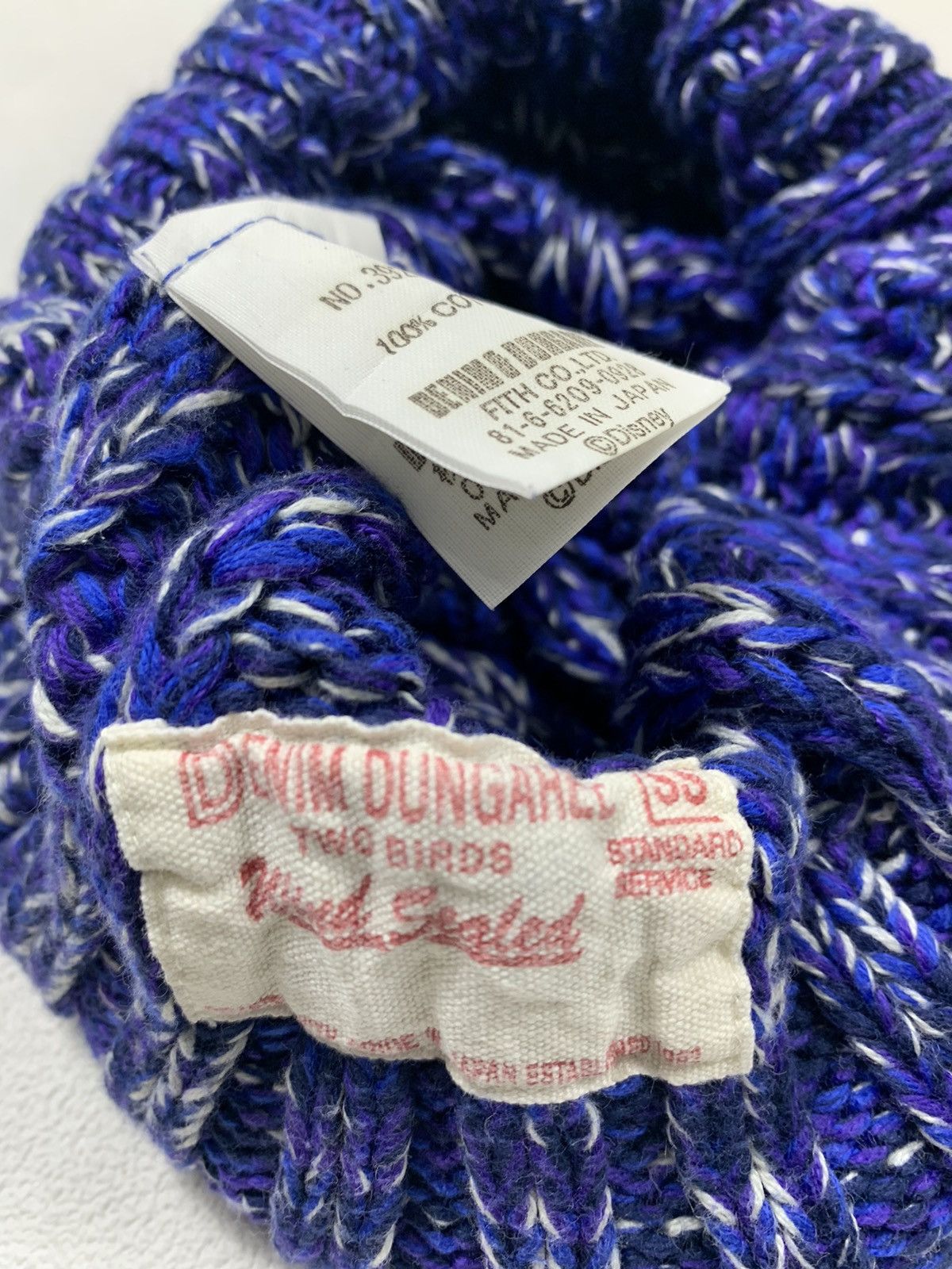 Kapital DENIM DURANGEE VINTAGE X MİCKEY Beanie hats made in Japan Size ONE SIZE - 8 Thumbnail