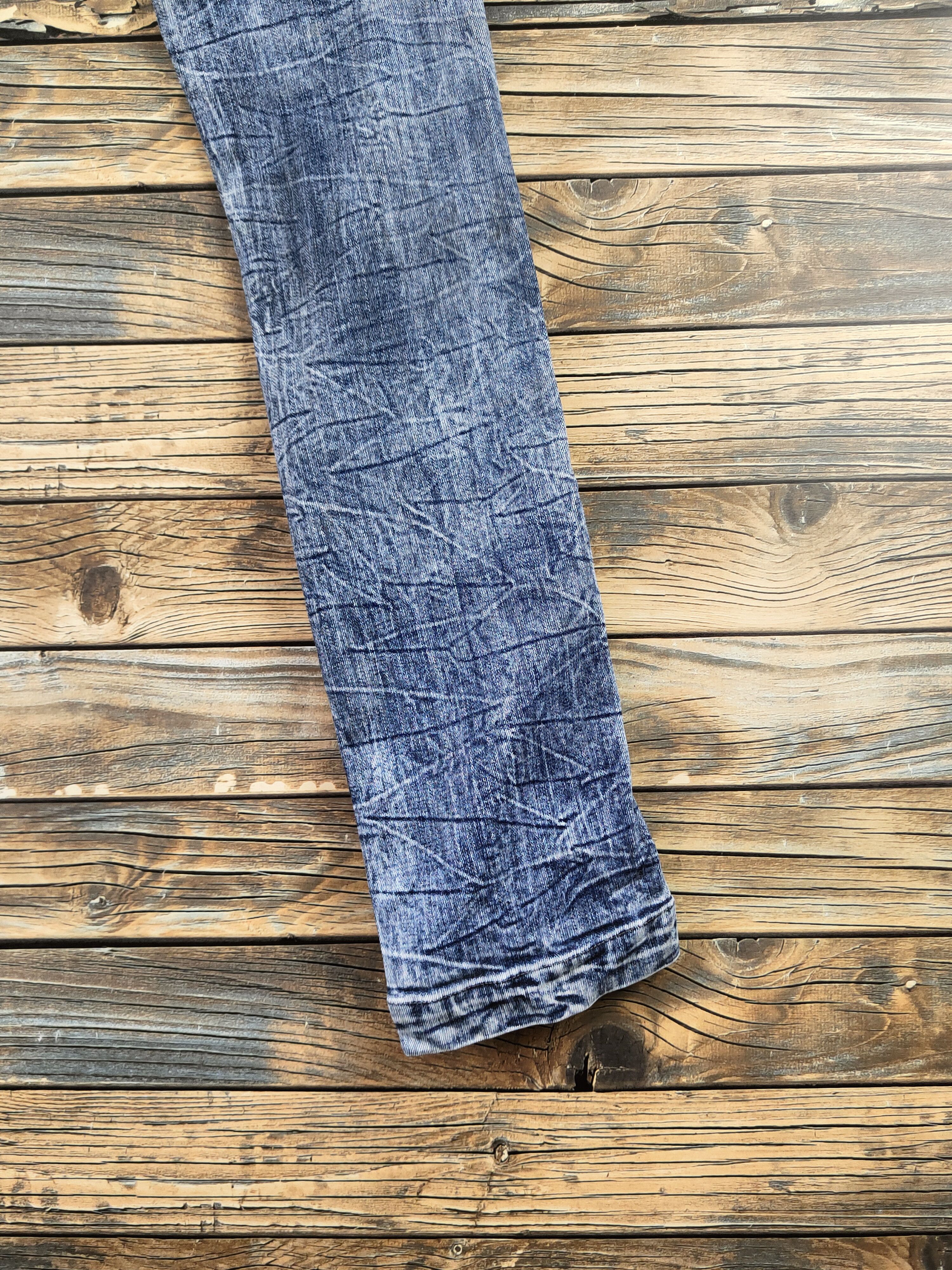 Japanese Brand D Torachi Blue Distressed Ripped Jeans #S2914 Size US 28 / EU 44 - 14 Thumbnail