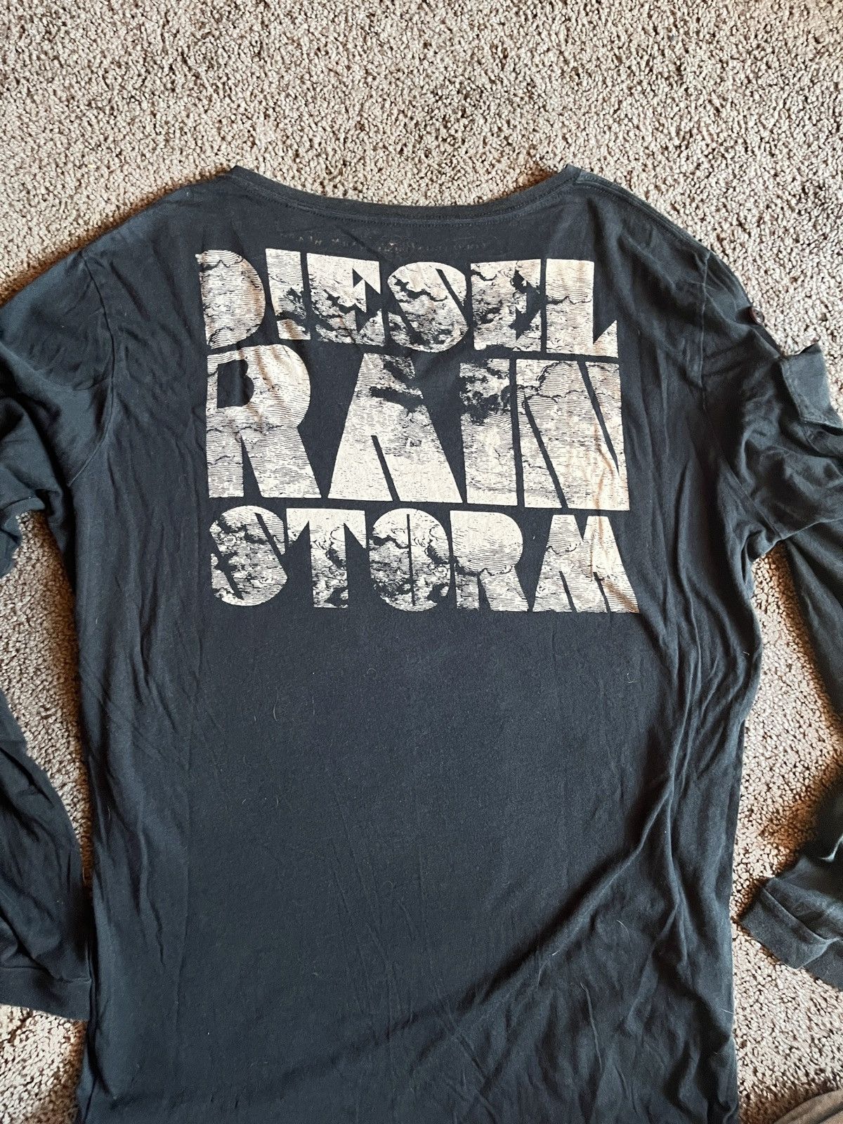 Diesel × Hysteric Glamour × Japanese Brand Diesel Rainstorm Longsleeve Size US XL / EU 56 / 4 - 1 Thumbnail
