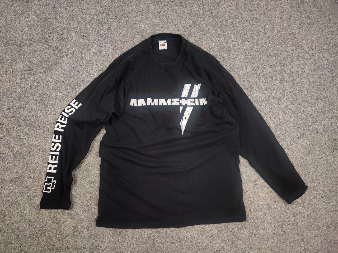 Band Tees Rammstein Reise Vintage Logo Rock Band Long Sleeve Tshirt Size US M / EU 48-50 / 2 - 8 Thumbnail