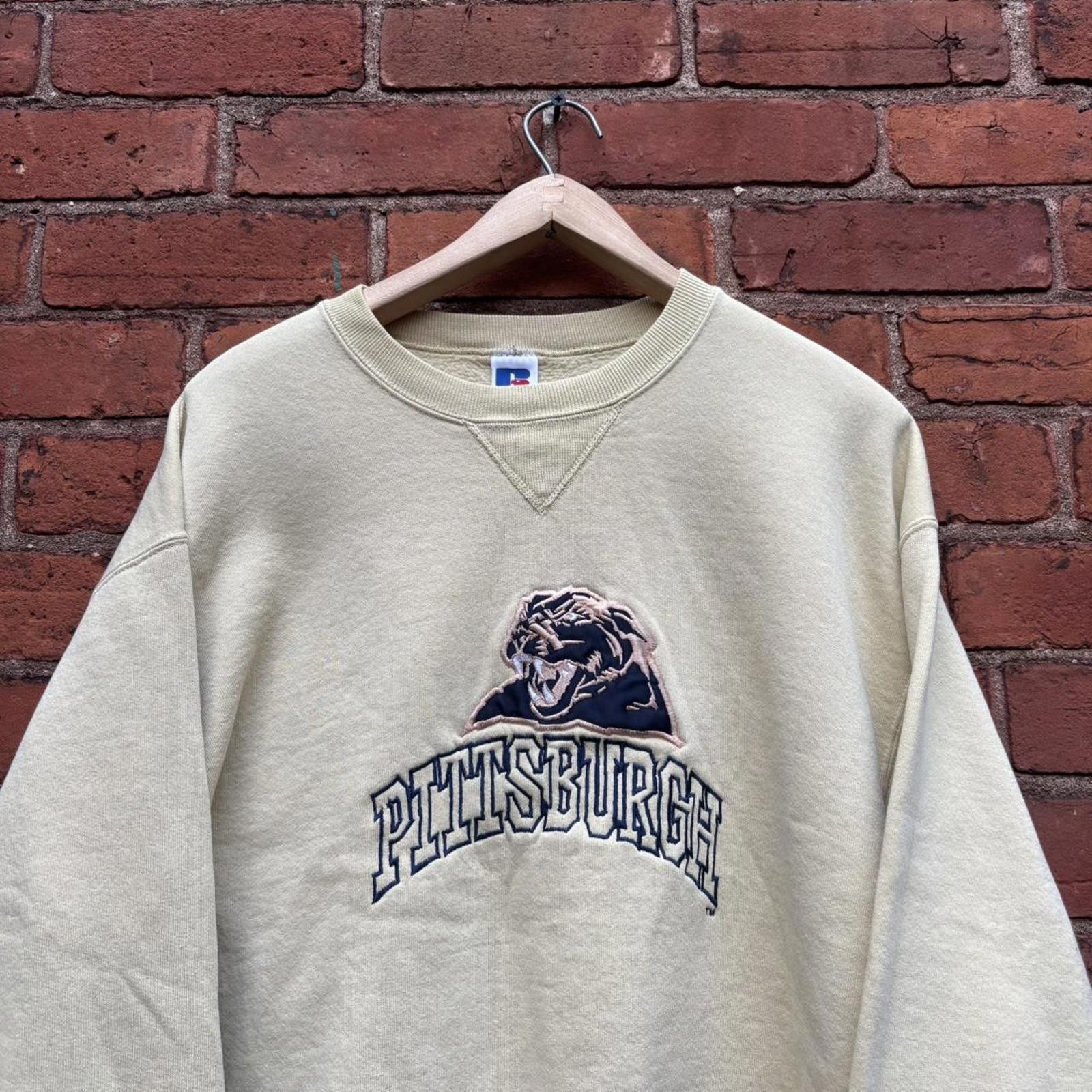 Russell Athletic Vintage Russell athletic Pittsburgh panthers sweatshirt Size US L / EU 52-54 / 3 - 2 Thumbnail