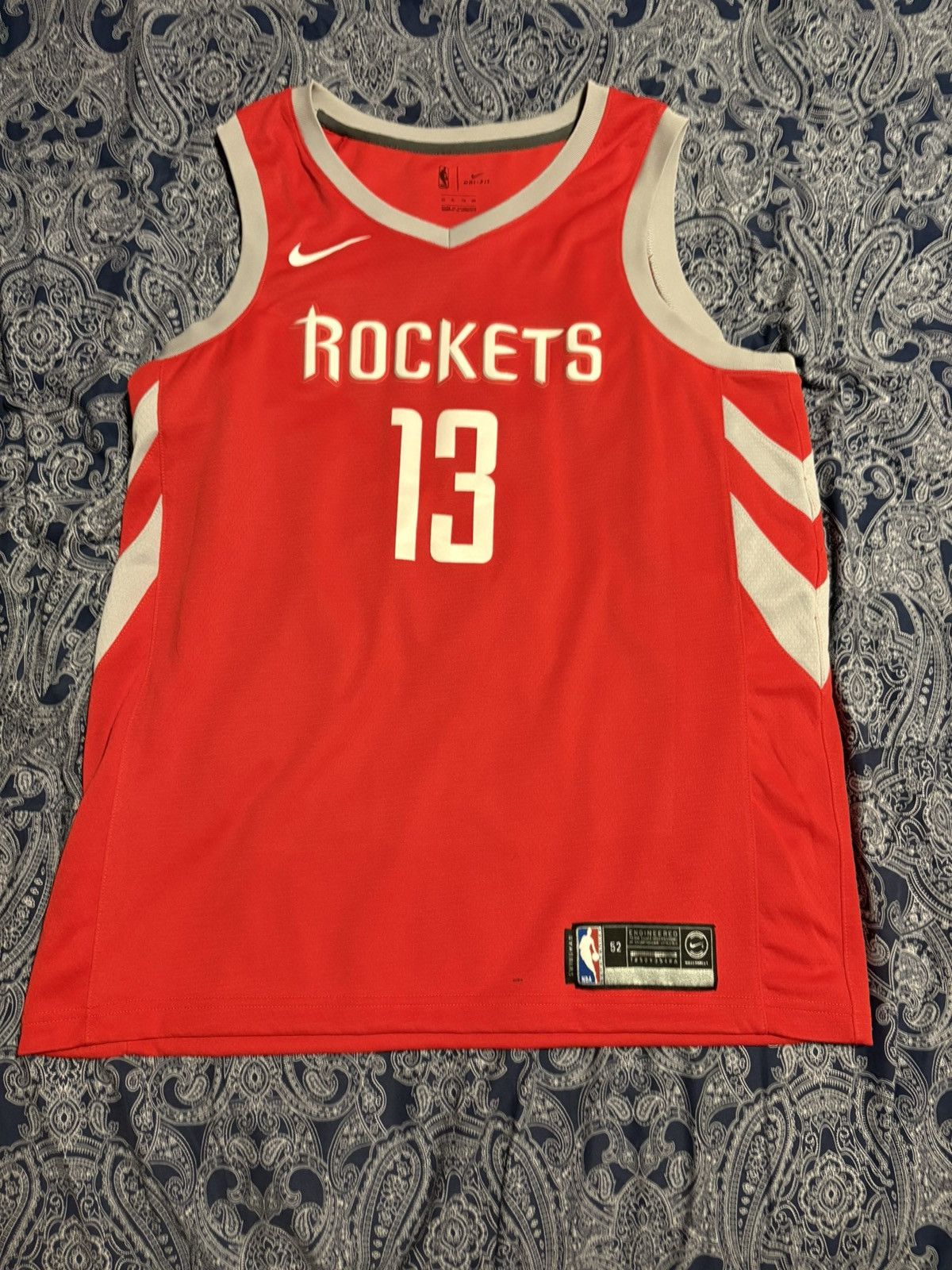 NBA × Nike NBA Jersey Houston Rockets James Harden Size US XL / EU 56 / 4 - 1 Thumbnail