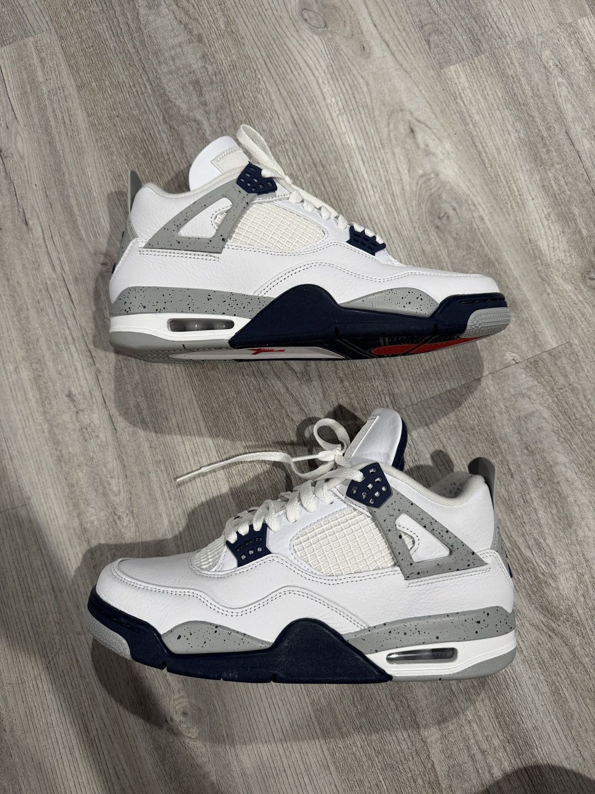 Jordan Brand Air Jordan 4 Retro “Midnight Navy” Size US 9.5 / EU 42-43 - 3 Thumbnail