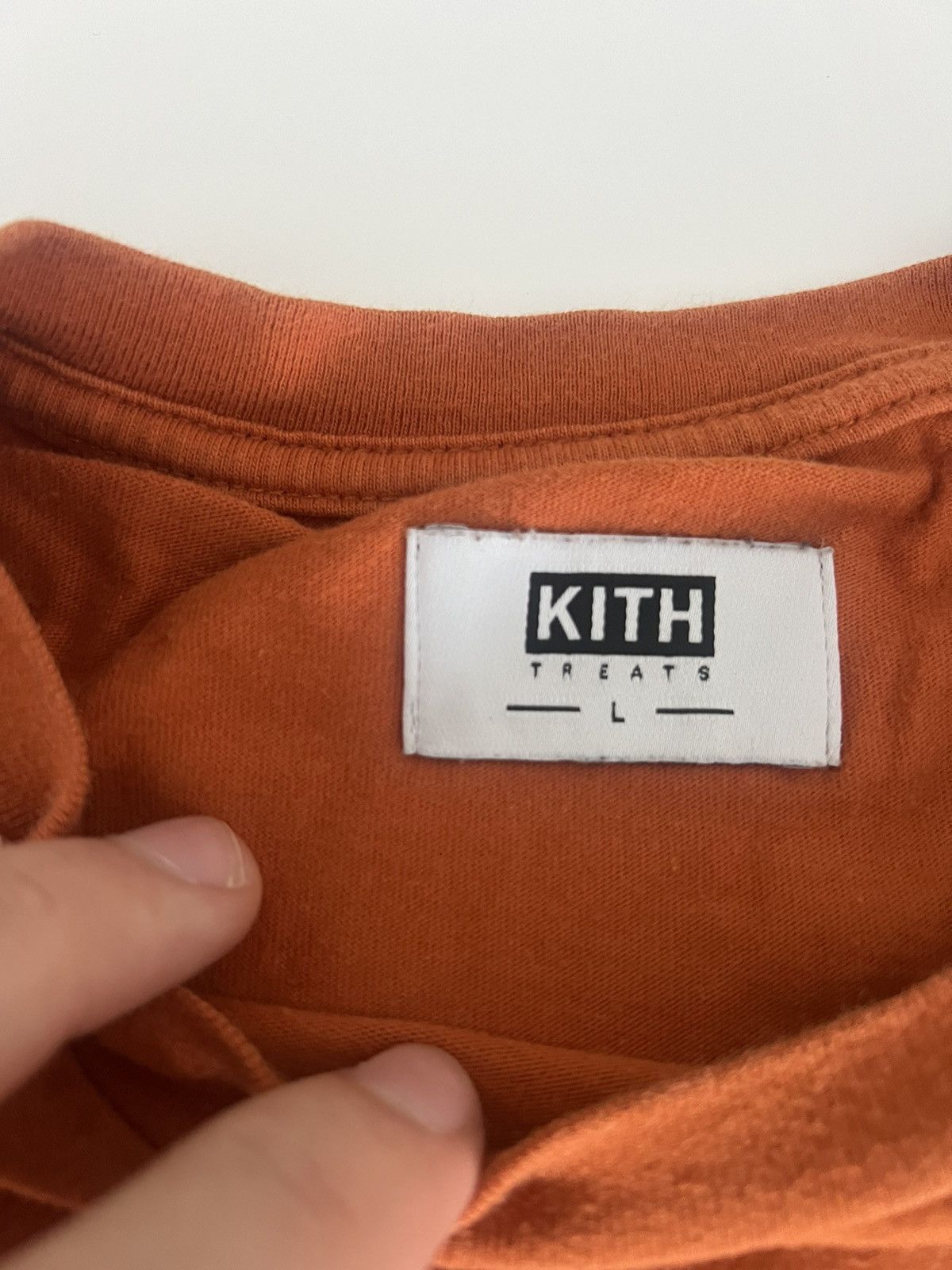 Kith Kith treats orange t shirt Size US L / EU 52-54 / 3 - 3 Thumbnail