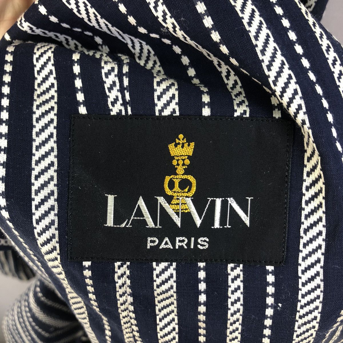 Lanvin Vintage Luxury 2000s Lanvin See through Blazer Jacket Size US S / EU 44-46 / 1 - 17 Thumbnail
