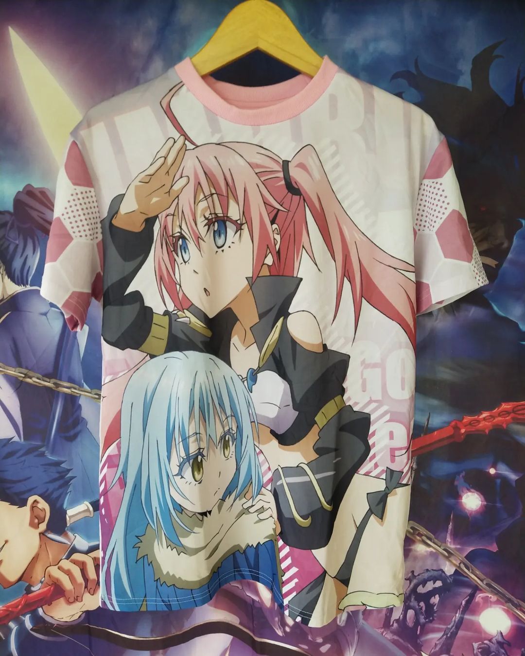 Anime × Japanese Brand Tensei Shitara Half AOP Polyester Anime Tees Bandai Size US L / EU 52-54 / 3 - 1 Thumbnail