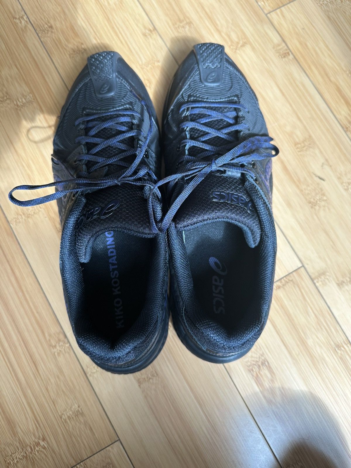 Asics × Kiko Kostadinov Kiko Kostadinov GEL-KIRIL III - BLACK/DEEP BLUE Size US 11 / EU 44 - 3 Thumbnail