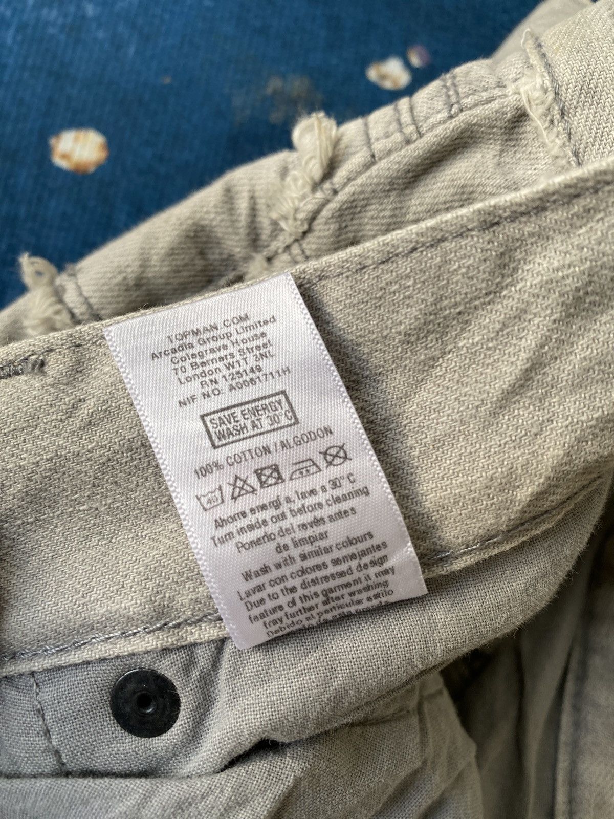 Hysteric Glamour 2000s - Topman Jeans Hagi Design Style Hysteric Glamour Size US 35 - 21 Thumbnail