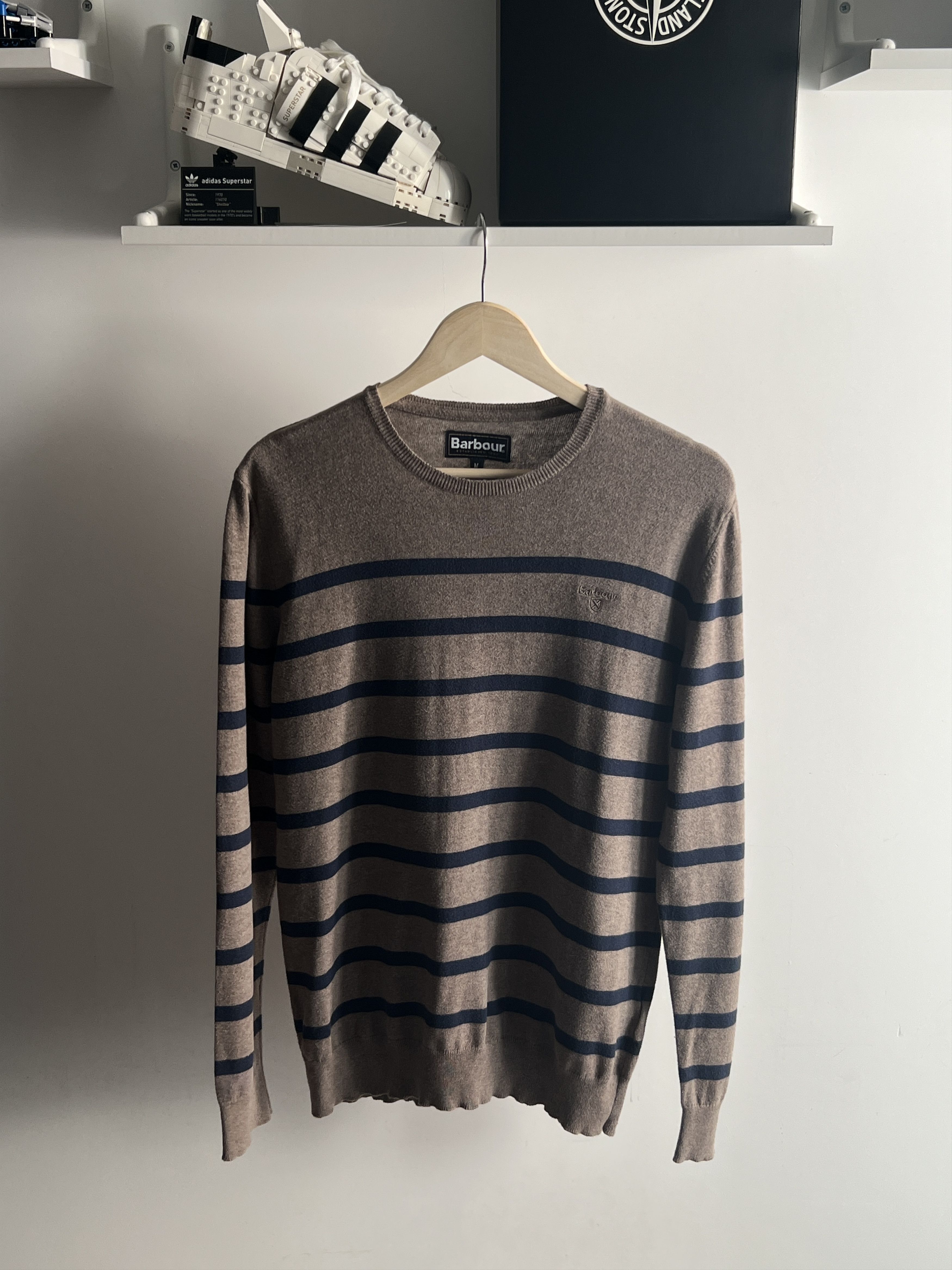 Barbour × Vintage Knitwear Barbour Vintage Streetwear Crewneck Size US M / EU 48-50 / 2 - 1 Thumbnail