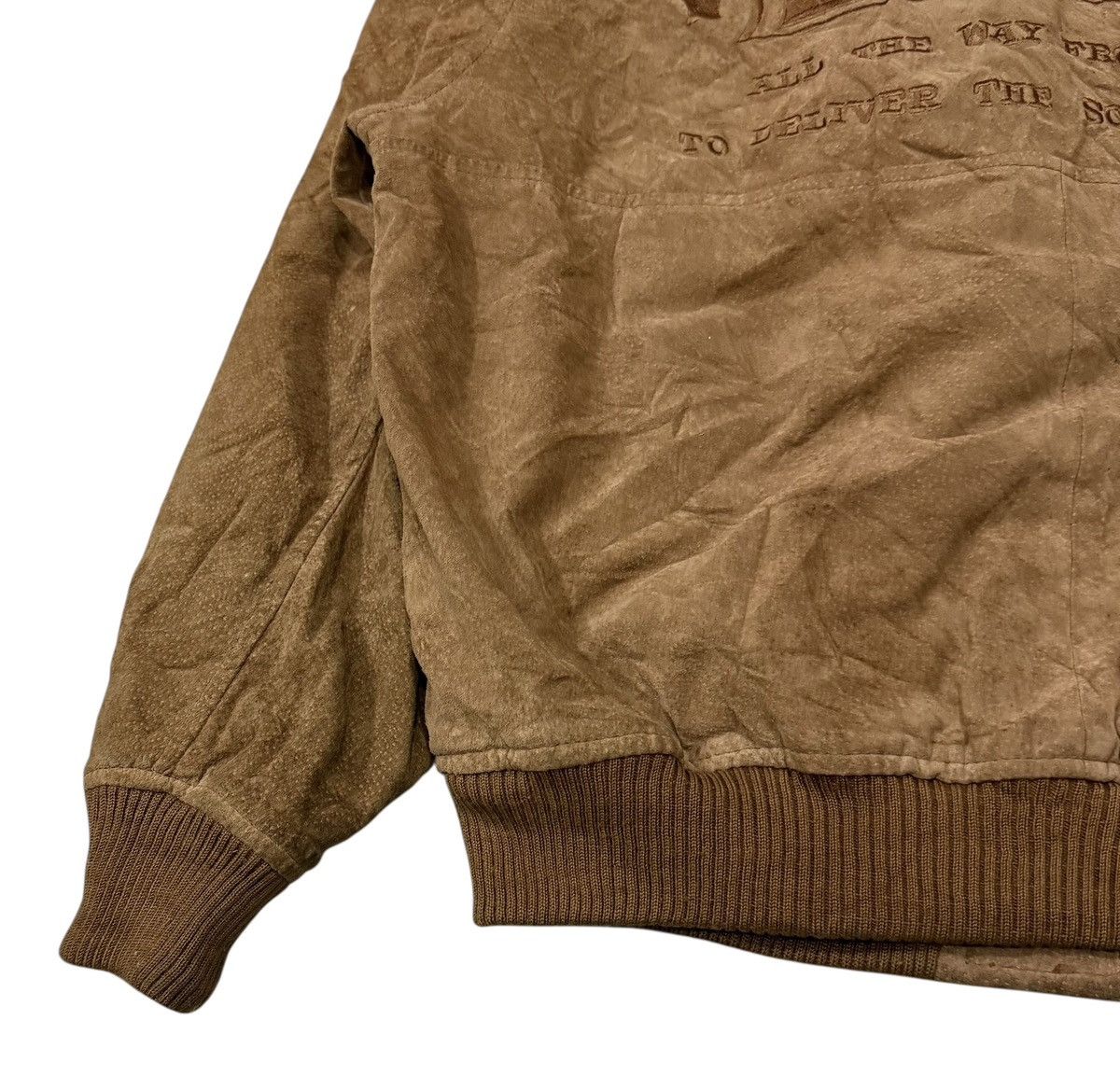 Leather ‼️RARE‼️Vintage Elvis Presley Pigskin Bomber Leather Jacket Size US L / EU 52-54 / 3 - 13 Thumbnail
