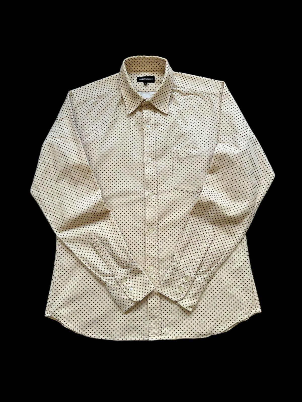 Share Spirit Homme 00's Transcontinents Japan Star printed button up shirt Size US M / EU 48-50 / 2 - 5 Thumbnail