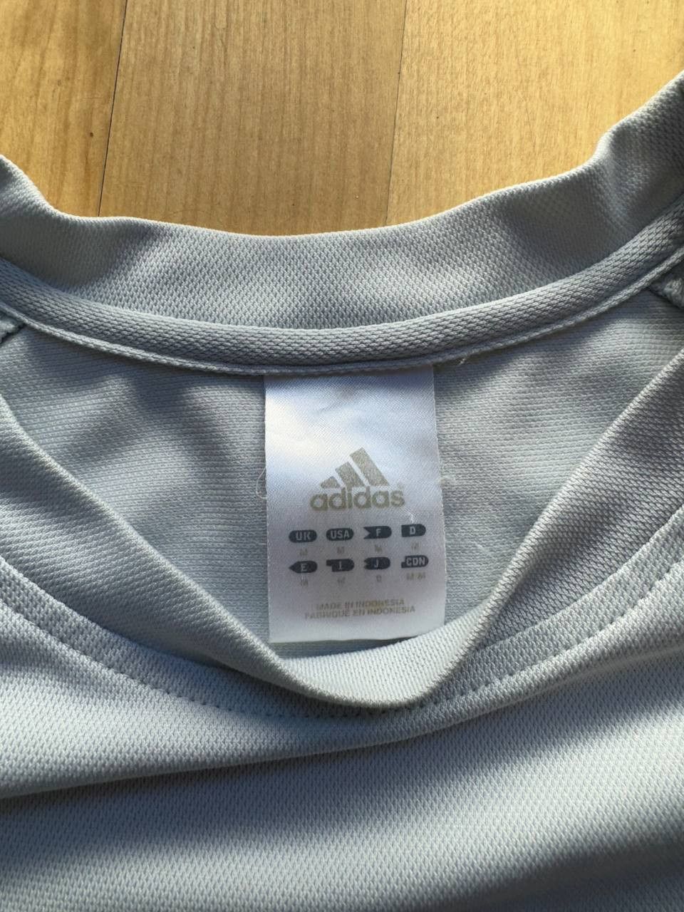 Adidas × Vintage Vintage Adidas Mens Spell Out Center Logo Long Sleeve Size US M / EU 48-50 / 2 - 5 Thumbnail