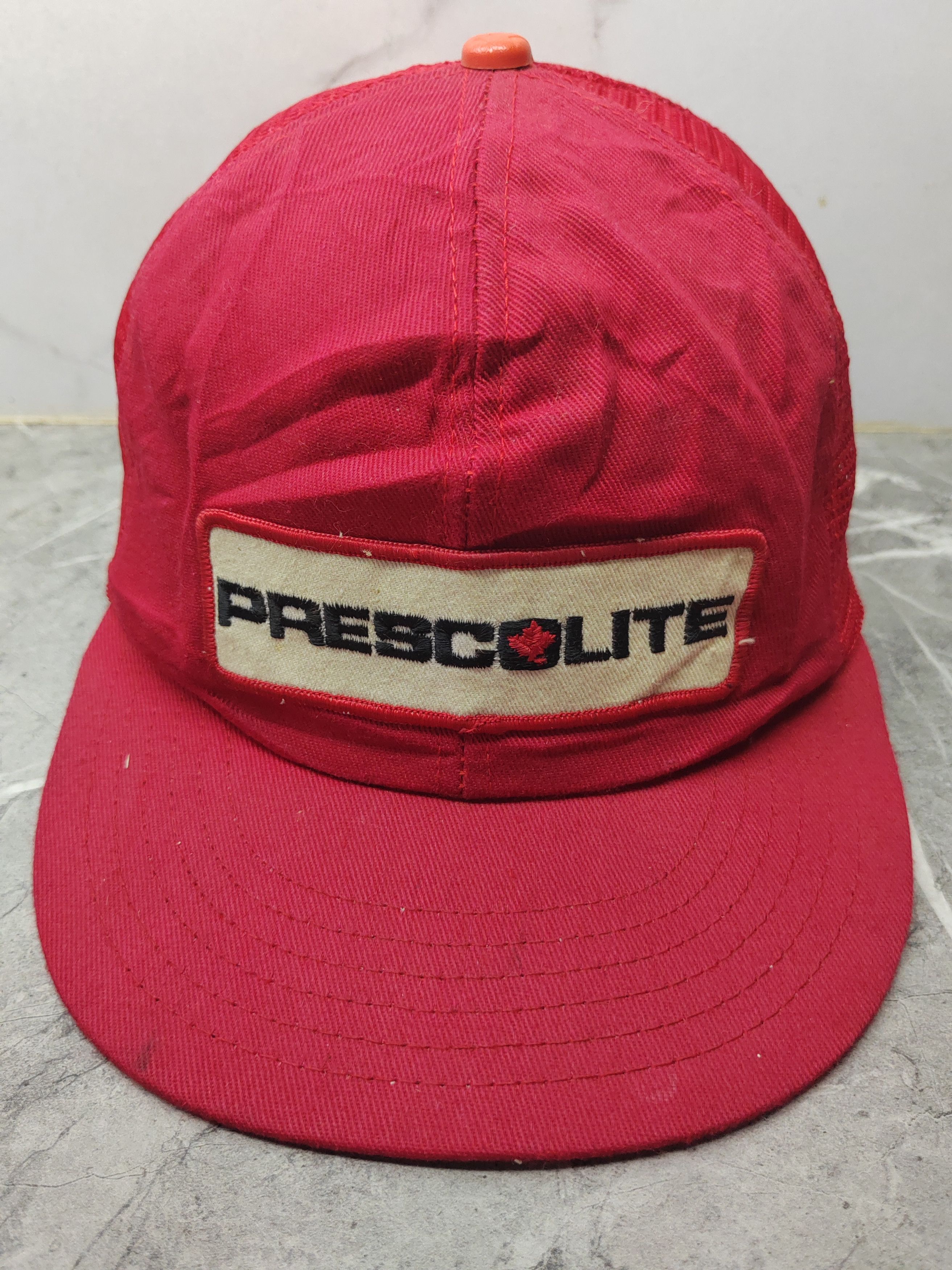 Vintage Vintage Prescolite Trucker Cap Hat Size ONE SIZE - 2 Thumbnail