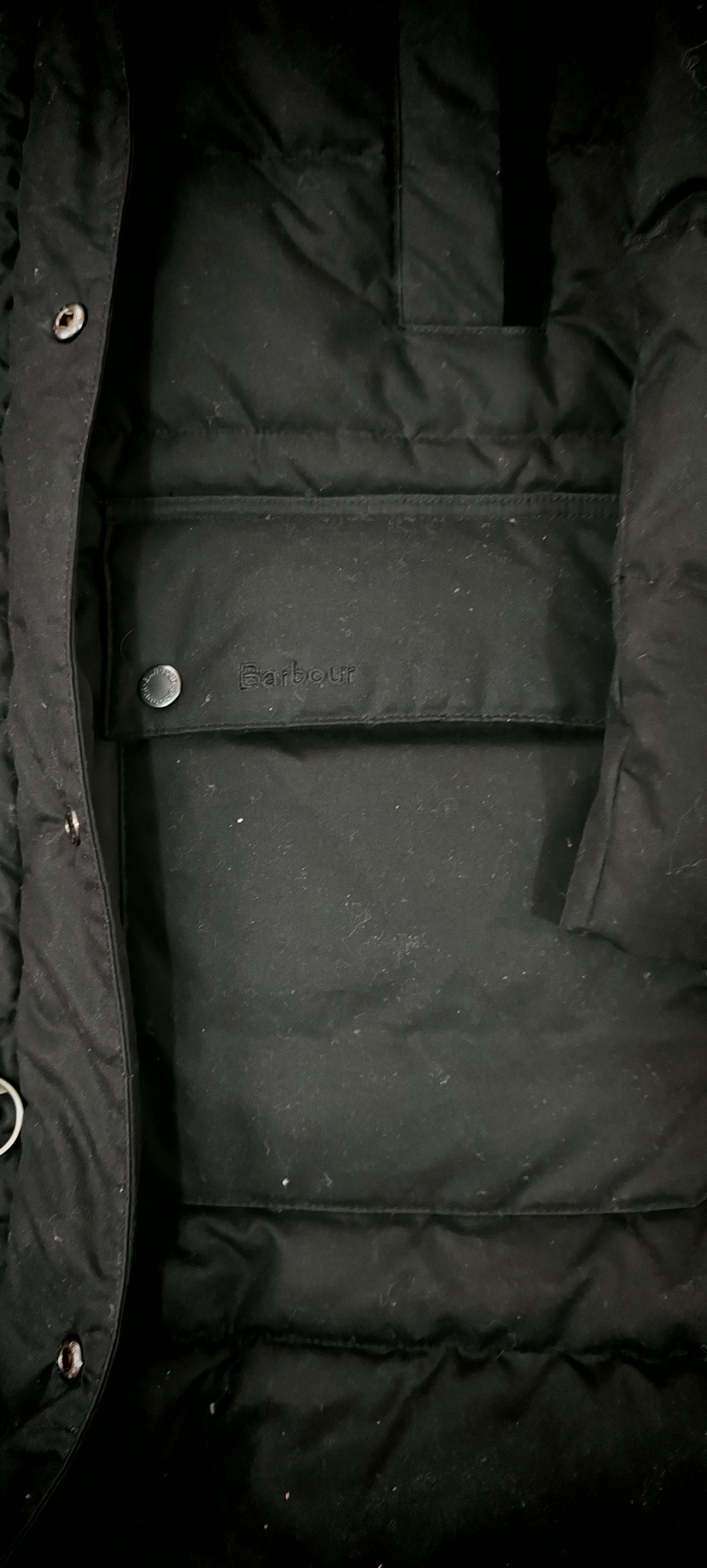 Barbour Veste à capuche Barbour Cirée / matelassée Baffle Tg:M Size US M / EU 48-50 / 2 - 9 Thumbnail