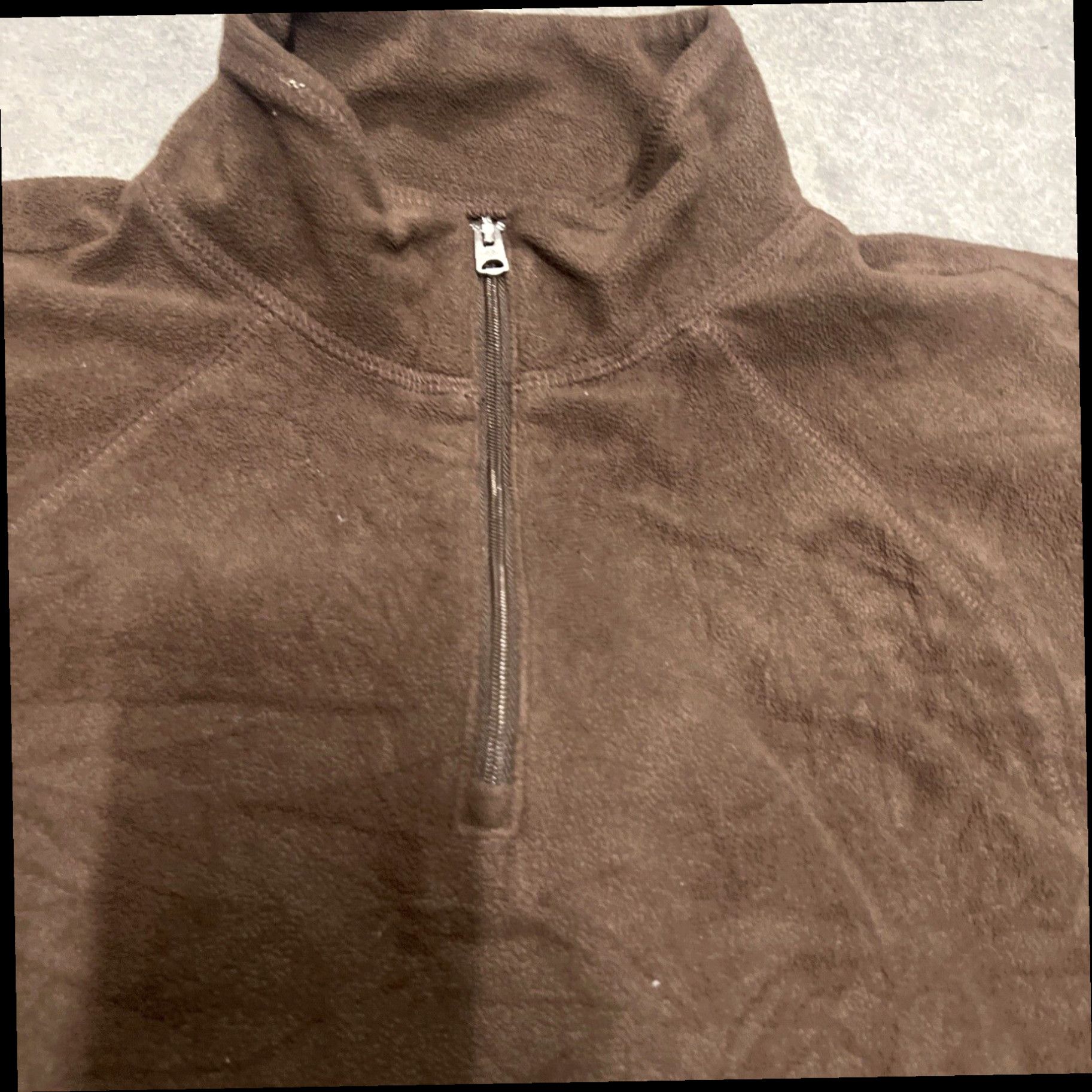 Vintage Columbia Sport Wear Company Womens 1/4 Zip Pullover Brown Size L Size L / US 10 / IT 46 - 2 Thumbnail