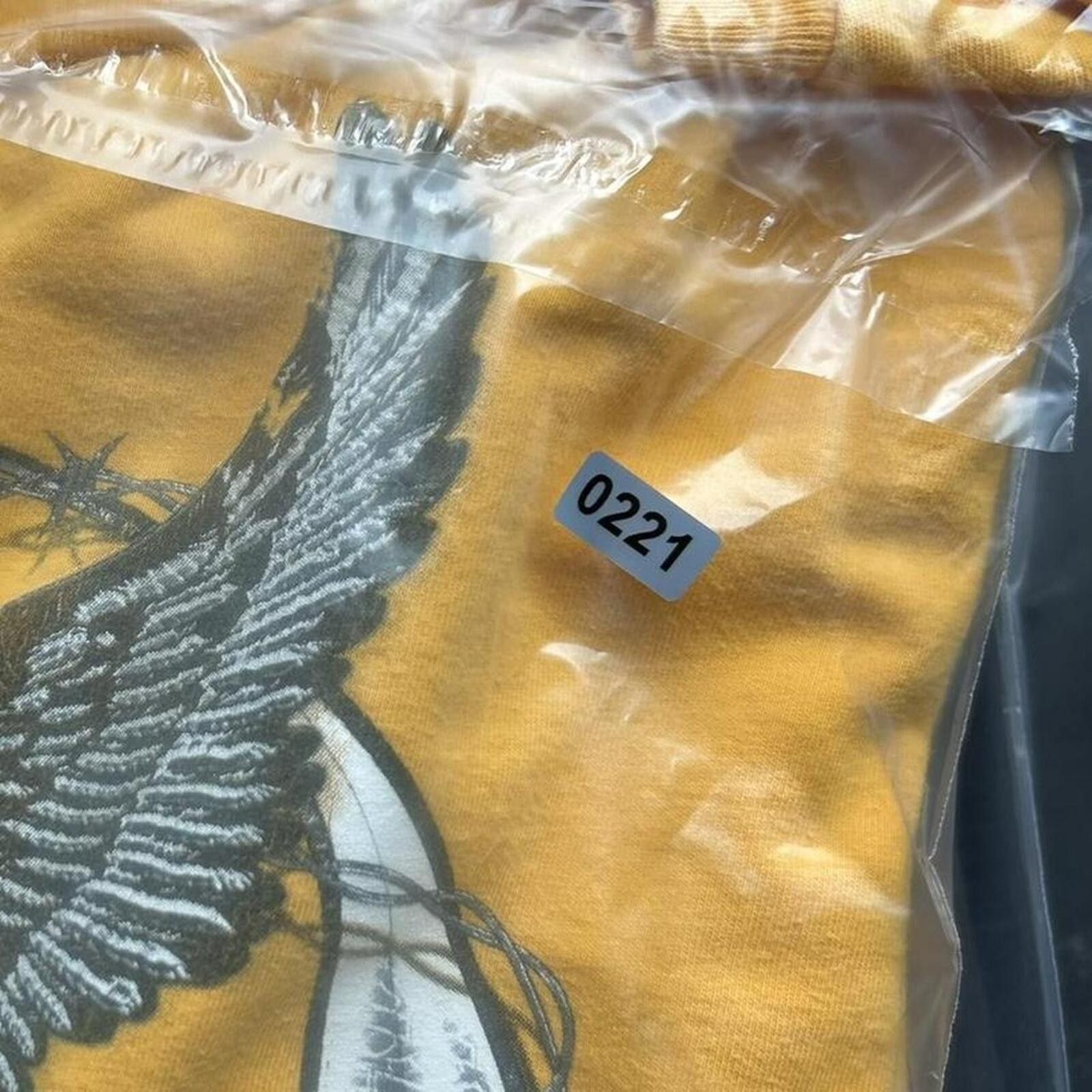 Harley Davidson Vintage y2k Harley Davidson yellow t-shirt with eagle design Size US L / EU 52-54 / 3 - 8 Thumbnail