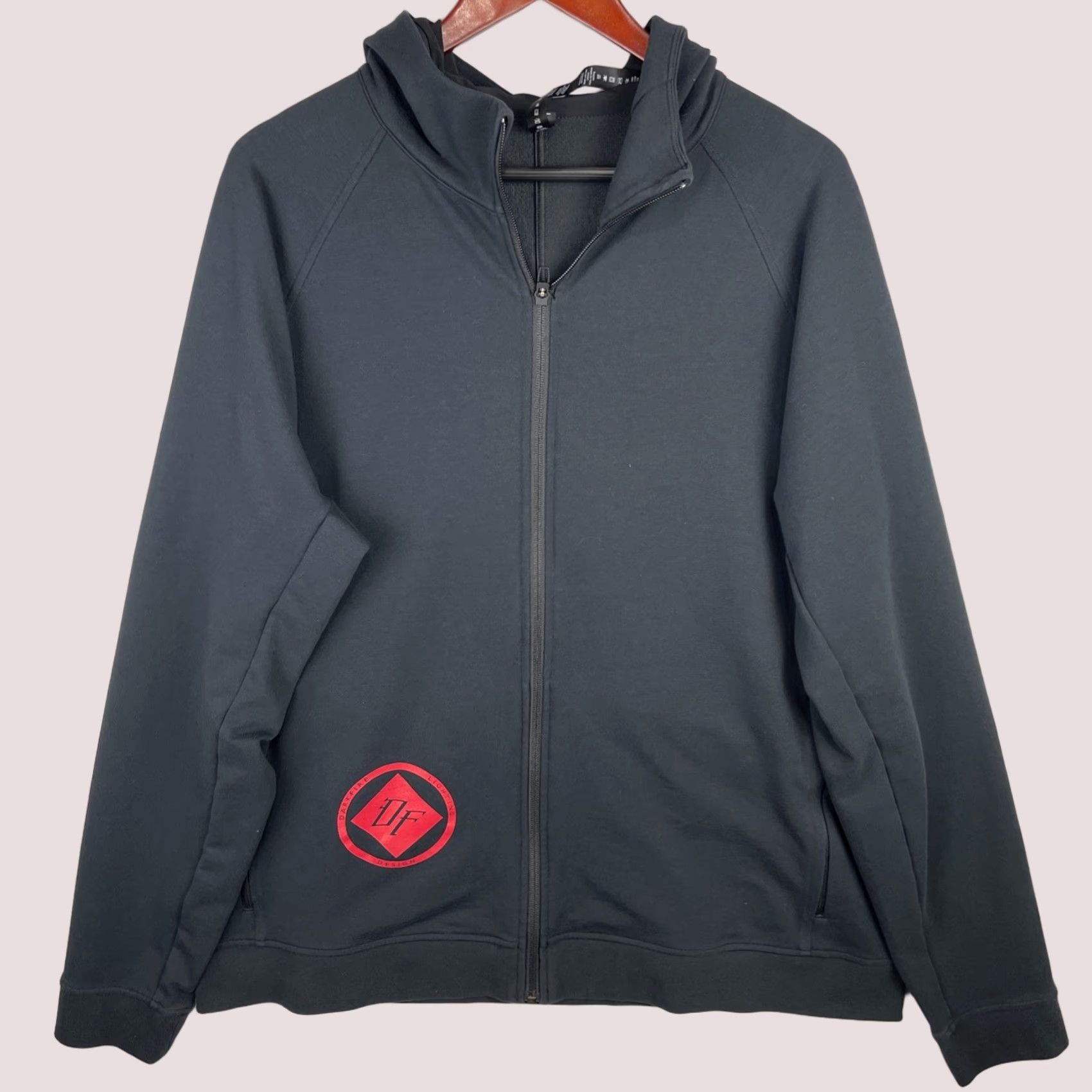 Lululemon Lululemon City Sweat Hoodie Mens 2XL Black Full Zip Stretch LM3CBZS Size US XXL / EU 58 / 5 - 1 Thumbnail