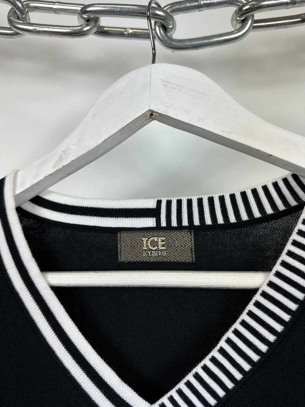 Iceberg Vintage 90s Iceberg Luxury Archival Designer Rare Sweater Size US M / EU 48-50 / 2 - 9 Thumbnail