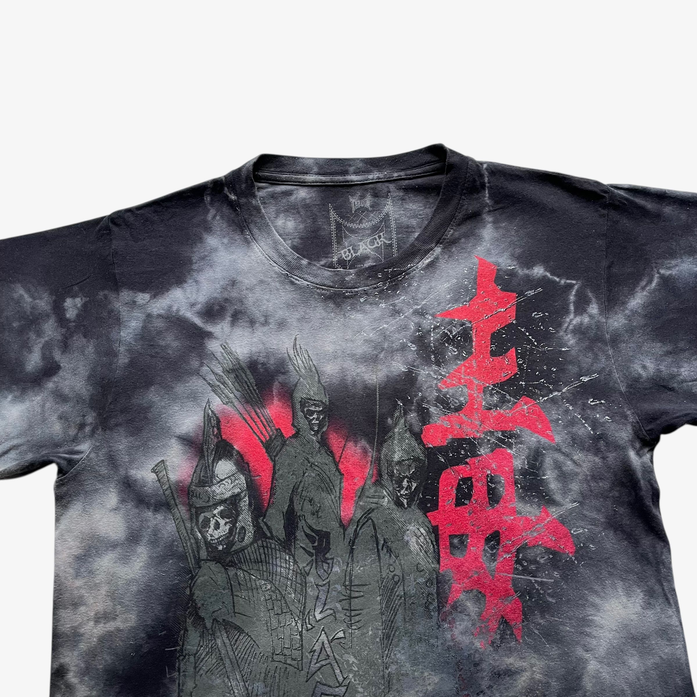 Tapout Vintage Y2K Men's Tapout Skull Samurai Print Tie-Dye T-Shirt Size US S / EU 44-46 / 1 - 3 Thumbnail