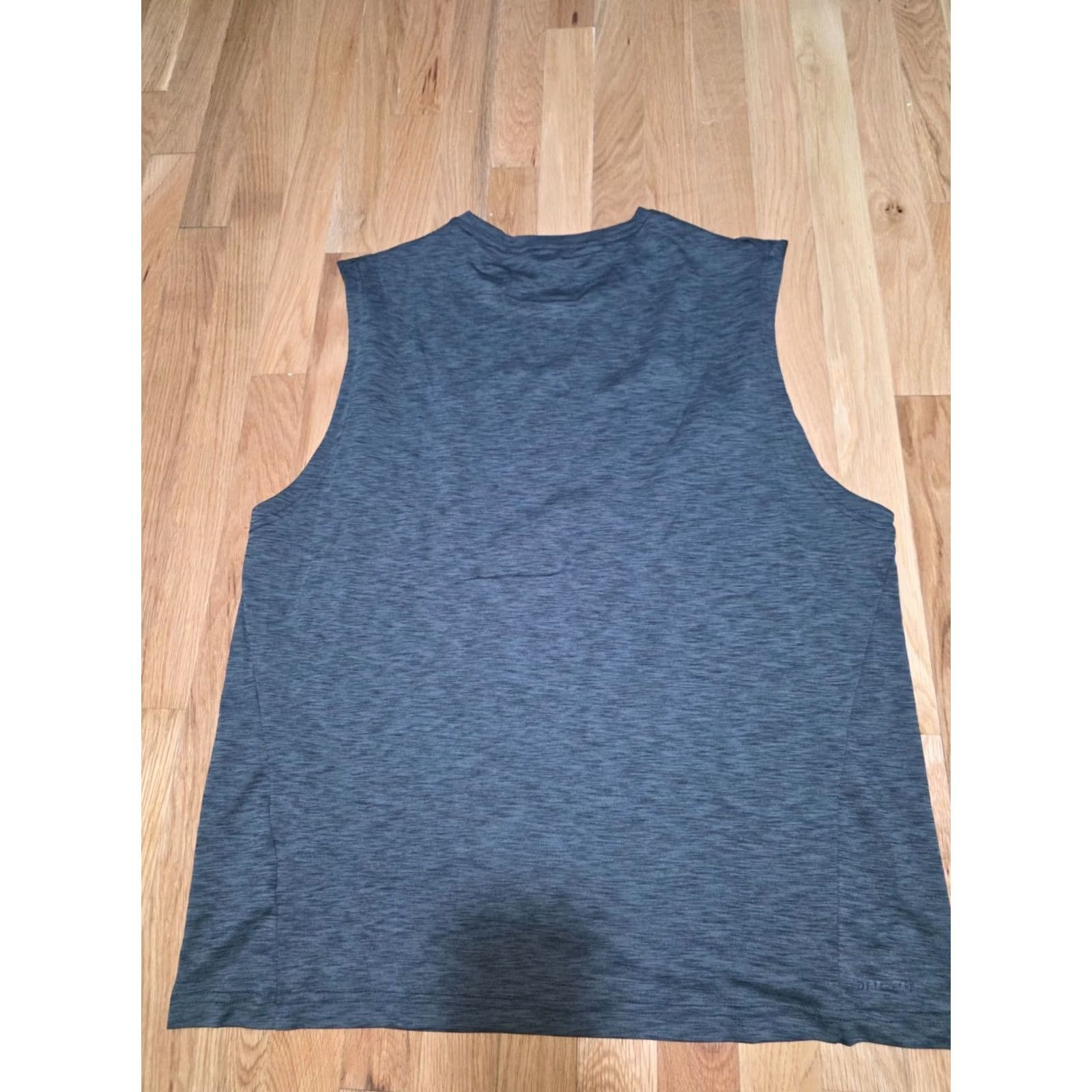 Nike Nike Dri-FIT Tank Top Mens XL Heather Gray Sleeveless Round Neck Pullover Athletic Lightweight Gym Running Size US XL / EU 56 / 4 - 3 Thumbnail