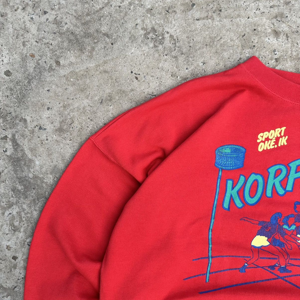 If Six Was Nine Vintage Korfbal Sweatshirt 90s USA Sport Oke,IK Team Sport Size US L / EU 52-54 / 3 - 5 Thumbnail