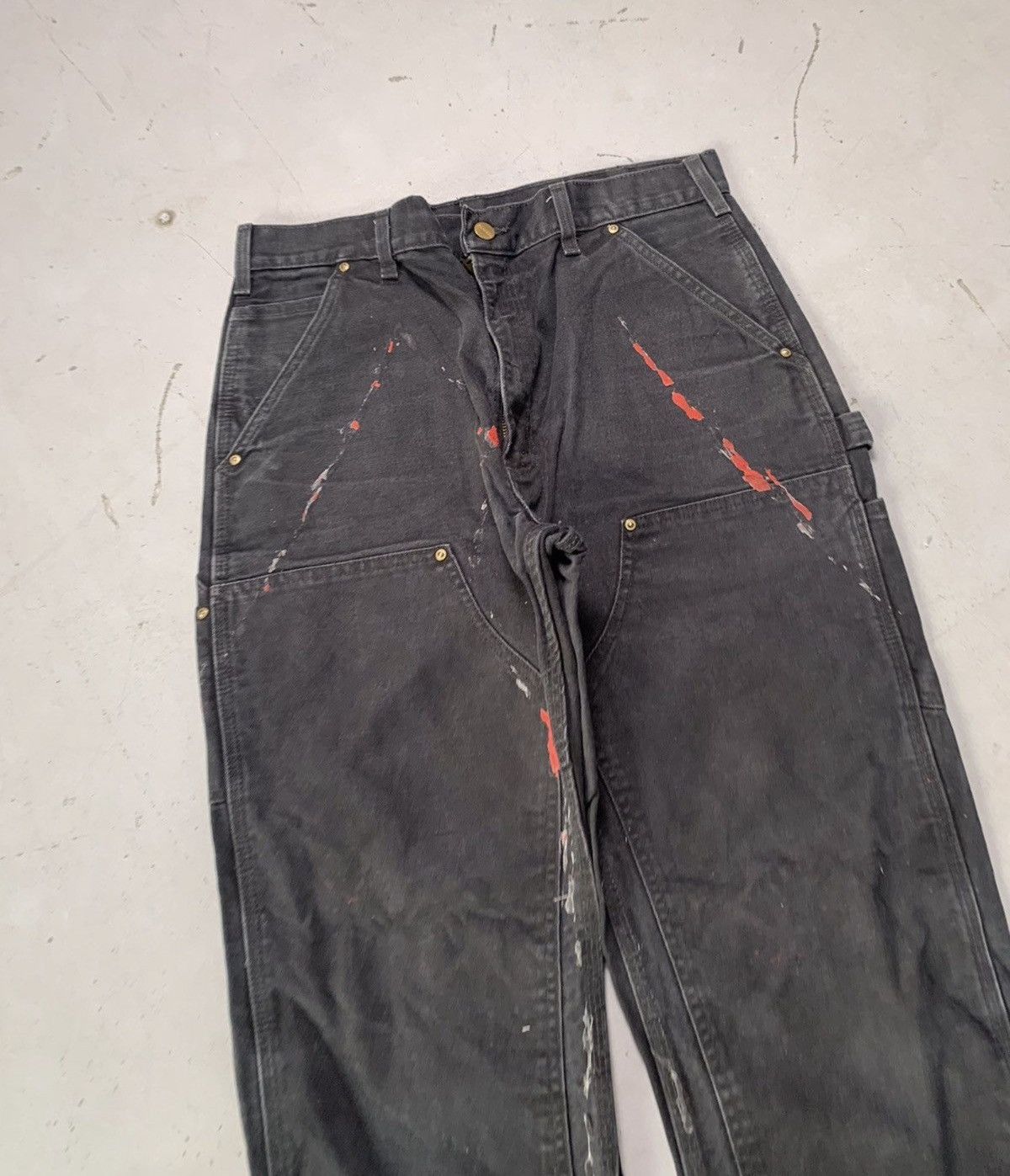 Carhartt Vintage carhartt faded double knee workwear Size US 30 / EU 46 - 3 Thumbnail