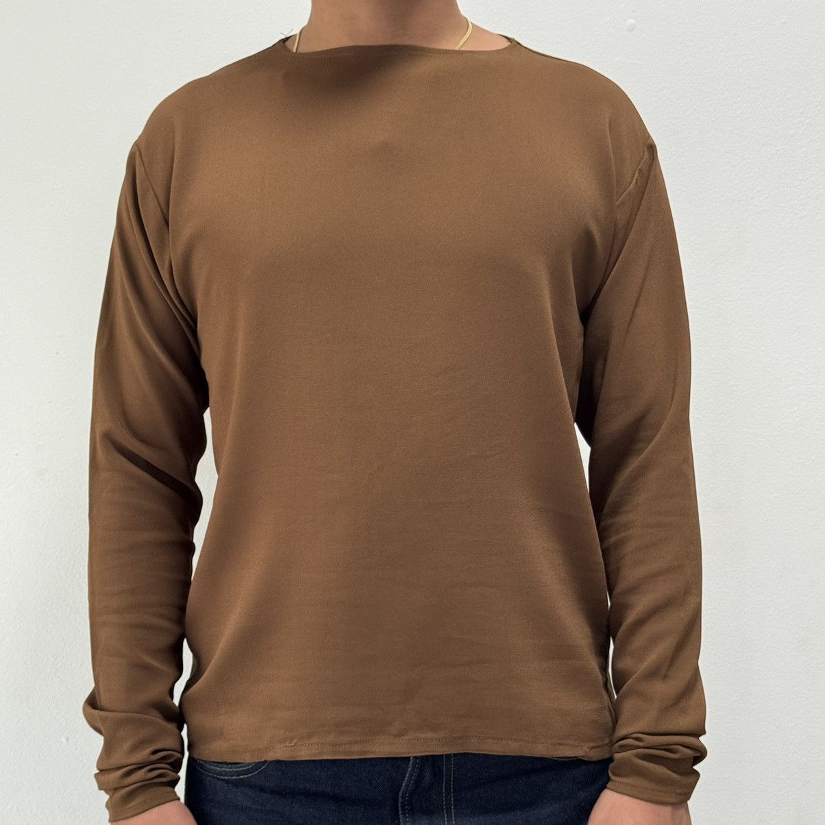 Japanese Brand Gauze-Knit Base Layer Tee Size US S / EU 44-46 / 1 - 1 Thumbnail