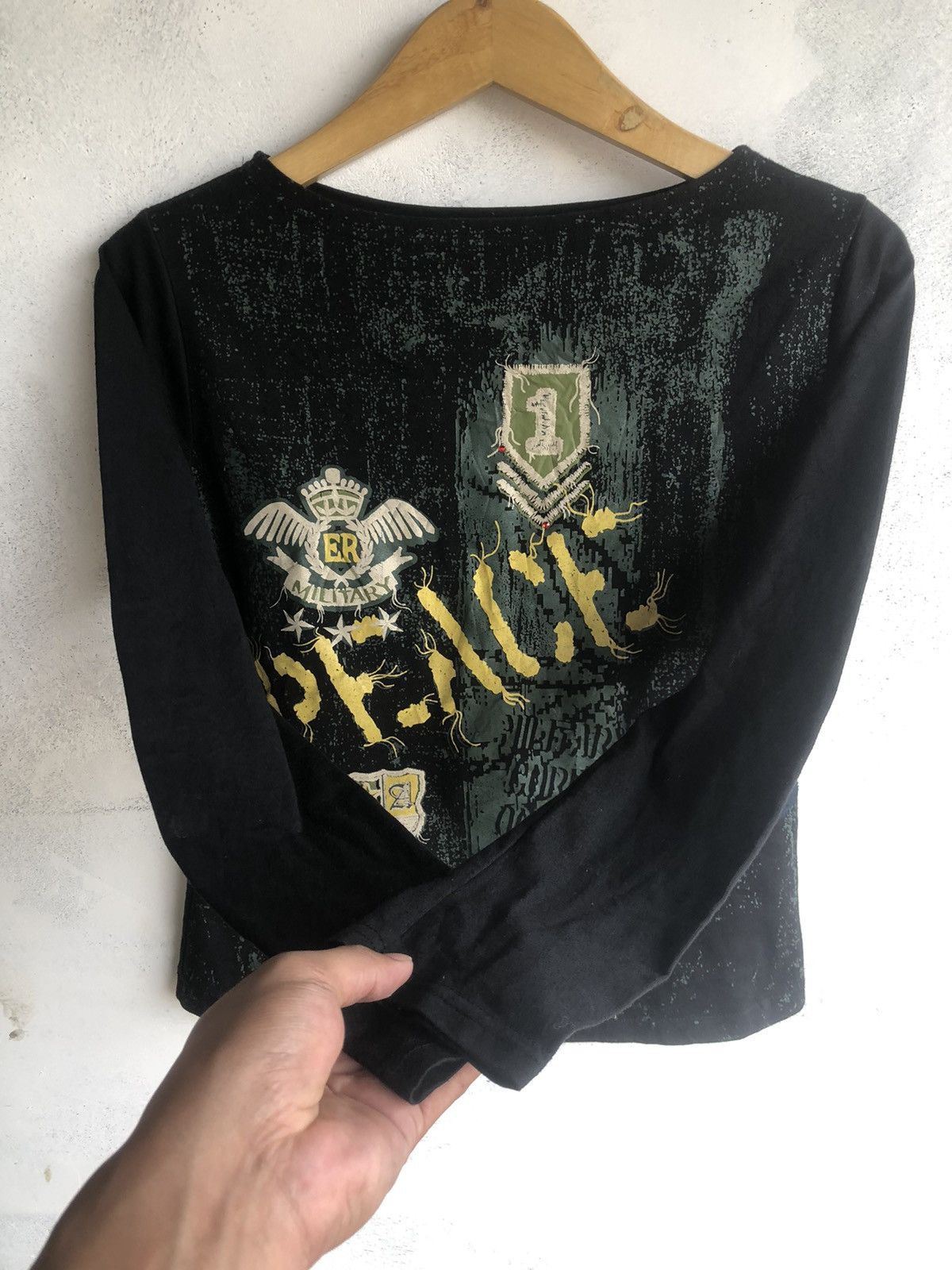 Beauty Beast Gothic Poem LongSleeve A-win Rock Punk Style Size US S / EU 44-46 / 1 - 2 Thumbnail