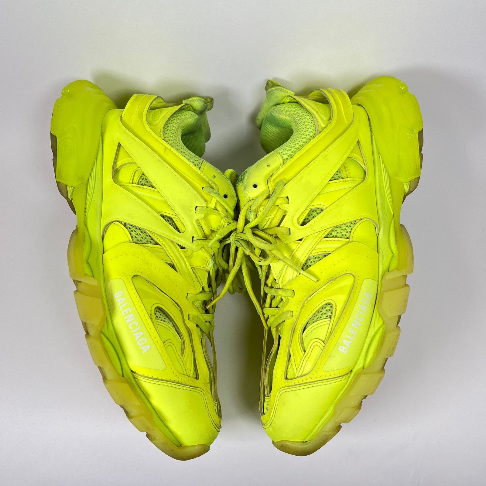 Balenciaga Balenciaga Neon Track Sneaker Size 45 Size US 12 / EU 45 - 4 Thumbnail