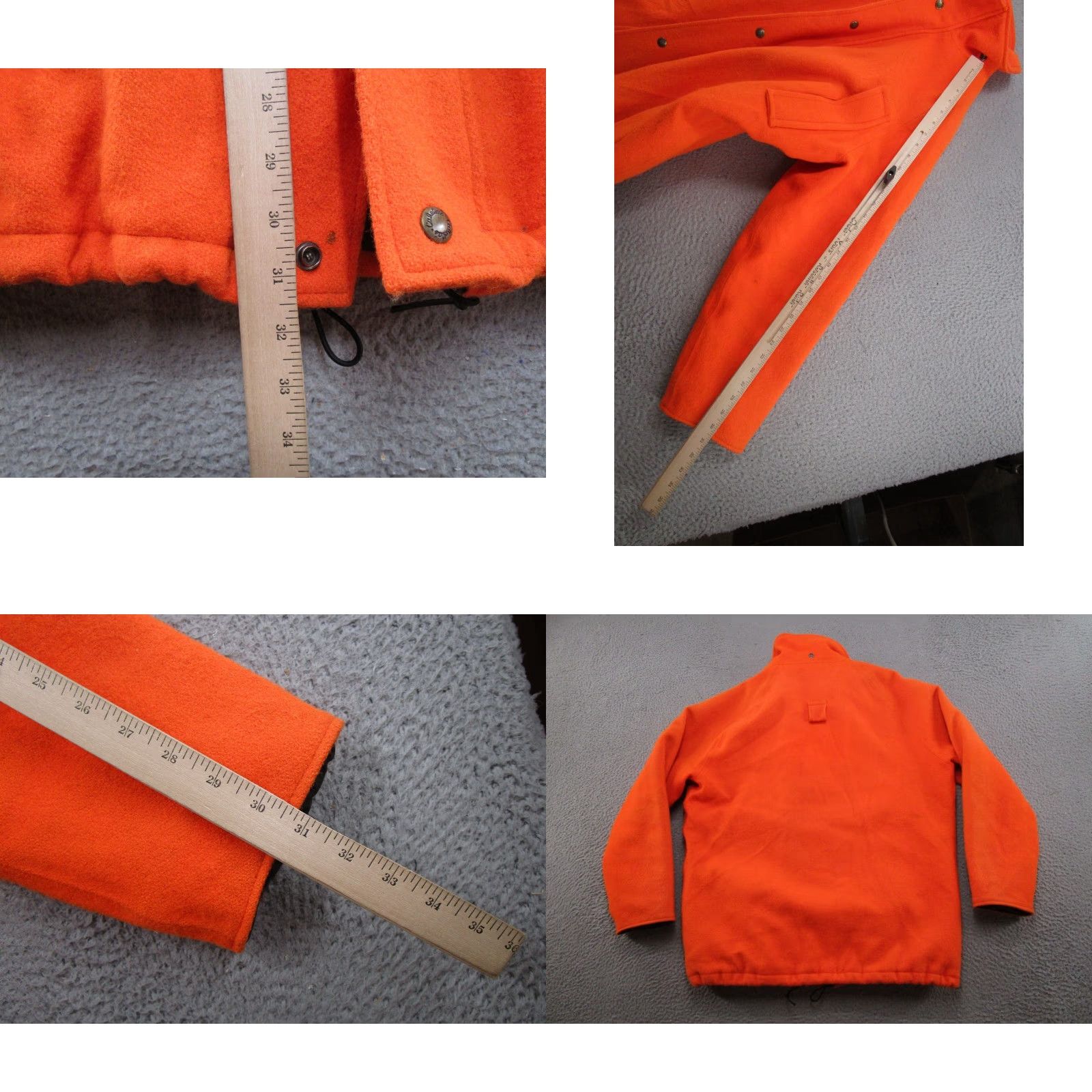Vintage VTG Cabela's Whitetail Blaze Orange Thinsulate Goretex Jacket XL Hunting Orange Parka Mens Size US XL / EU 56 / 4 - 8 Thumbnail
