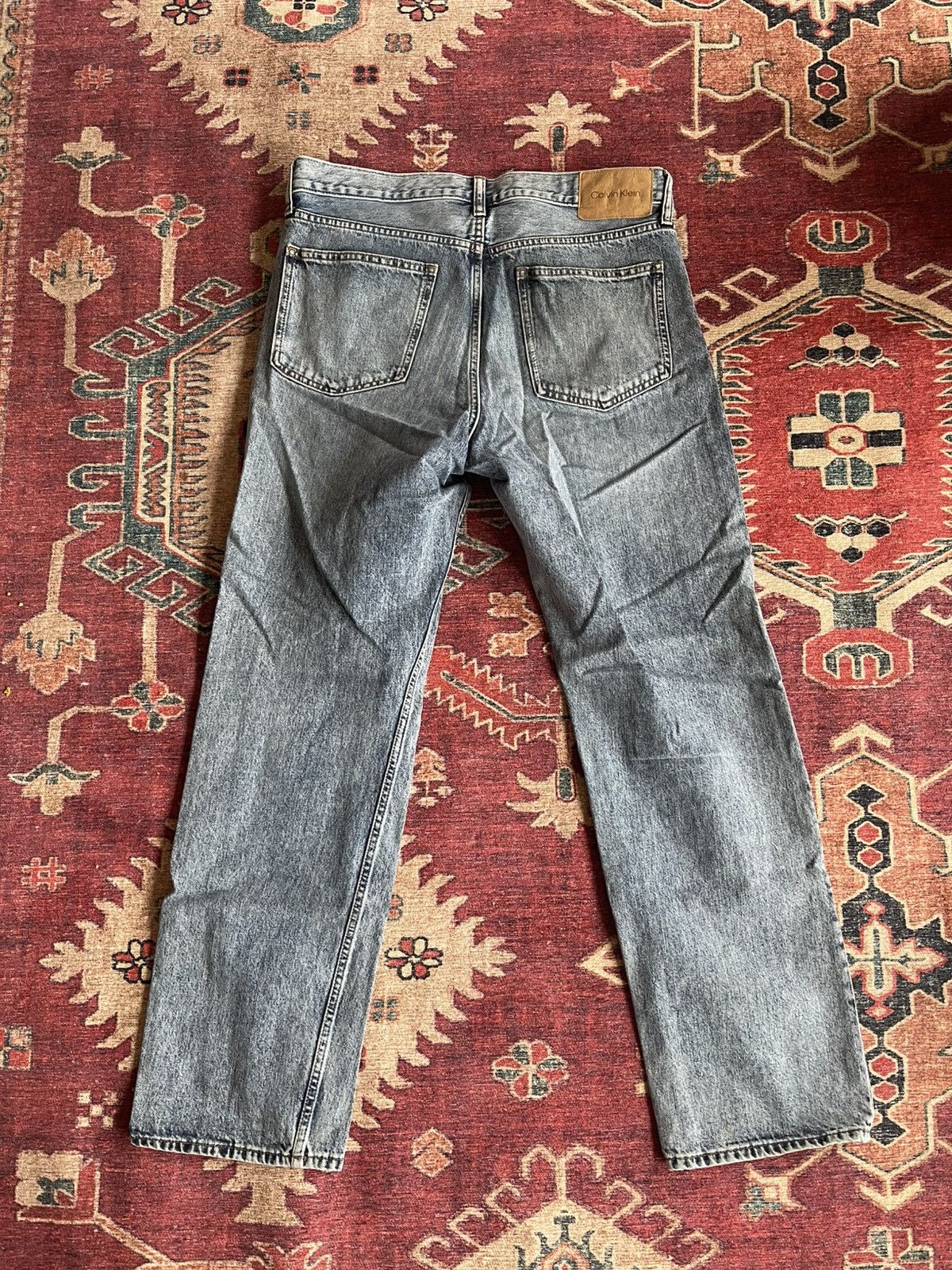 Calvin Klein Calvin Klein Relaxed Straight Jeans Size US 32 / EU 48 - 4 Thumbnail