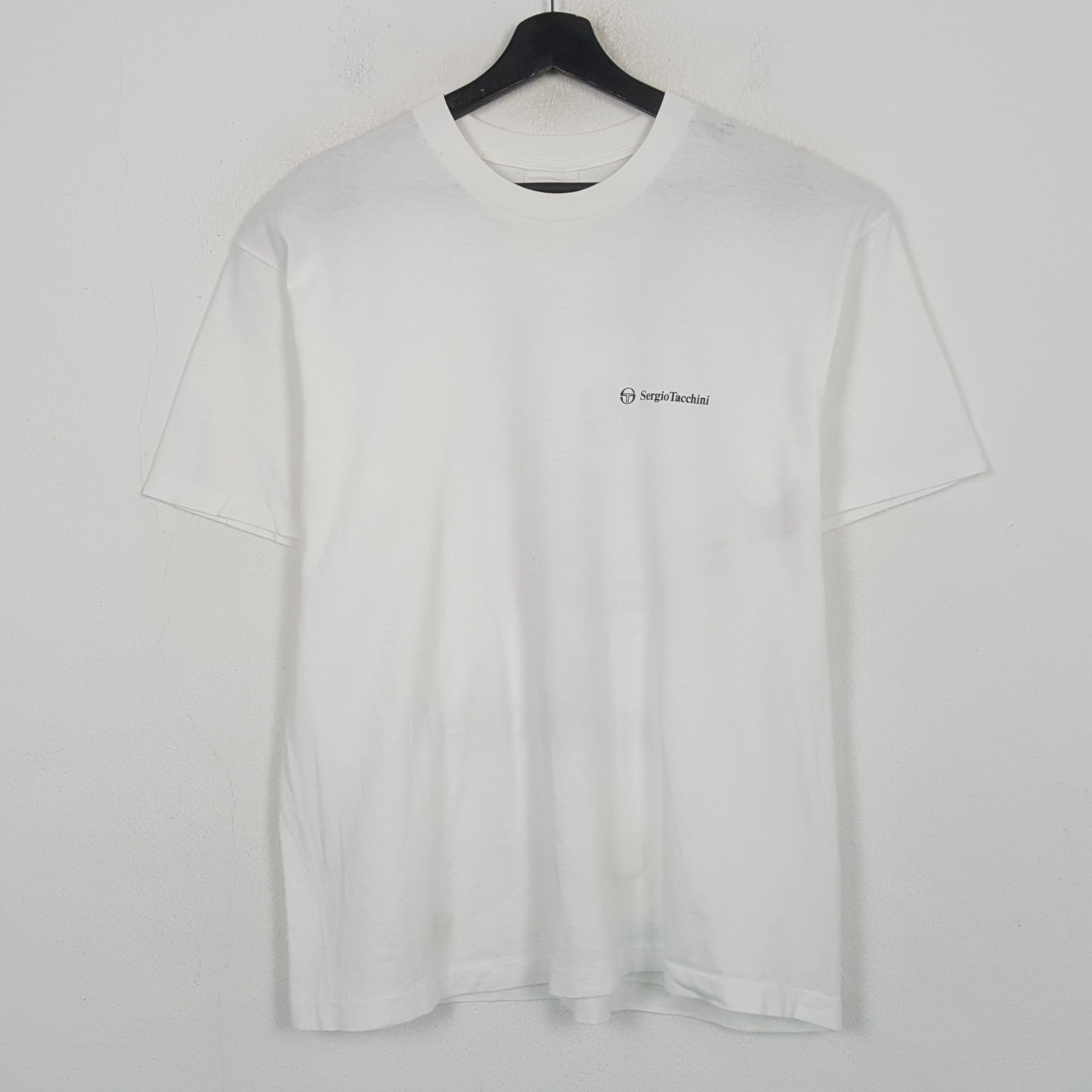 Sergio Tacchini Sergio Tacchini Tshirt C301N12 Size US L / EU 52-54 / 3 - 3 Thumbnail