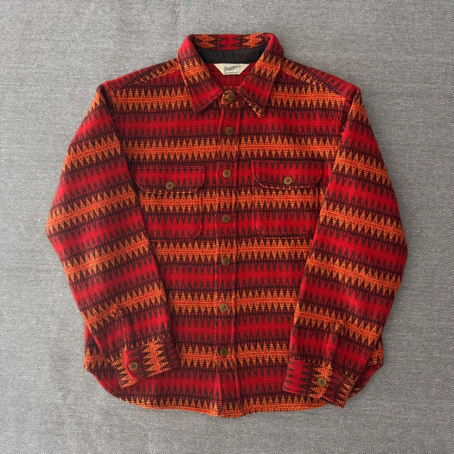 Tenderloin Tenderloin K7 Ethnic Style Wool Shirt Size US L / EU 52-54 / 3 - 1 Thumbnail